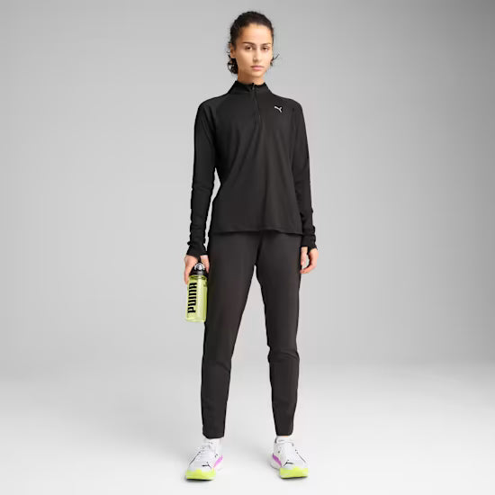 Womens Run Velocity Cloudspun 1/4 Zip Jackets