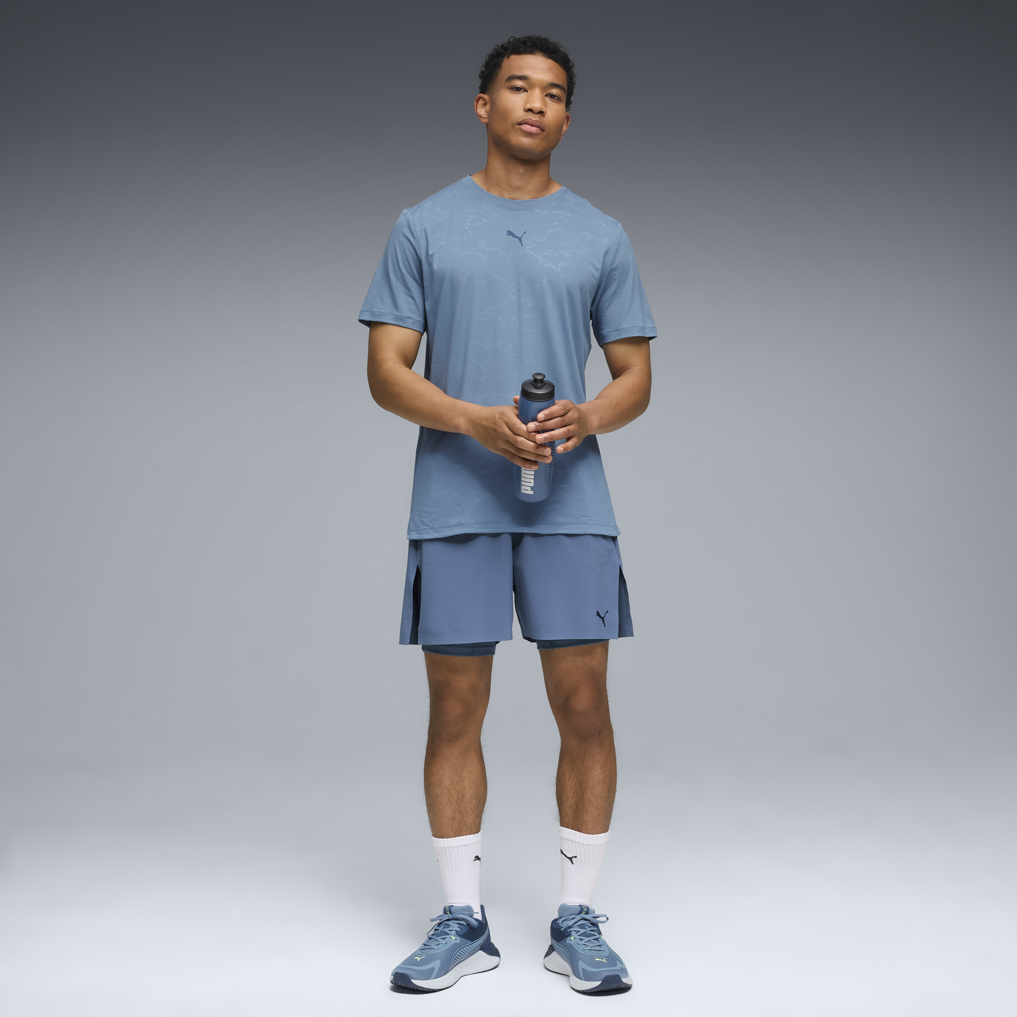 Mens Training Tech 2 In 1 Short