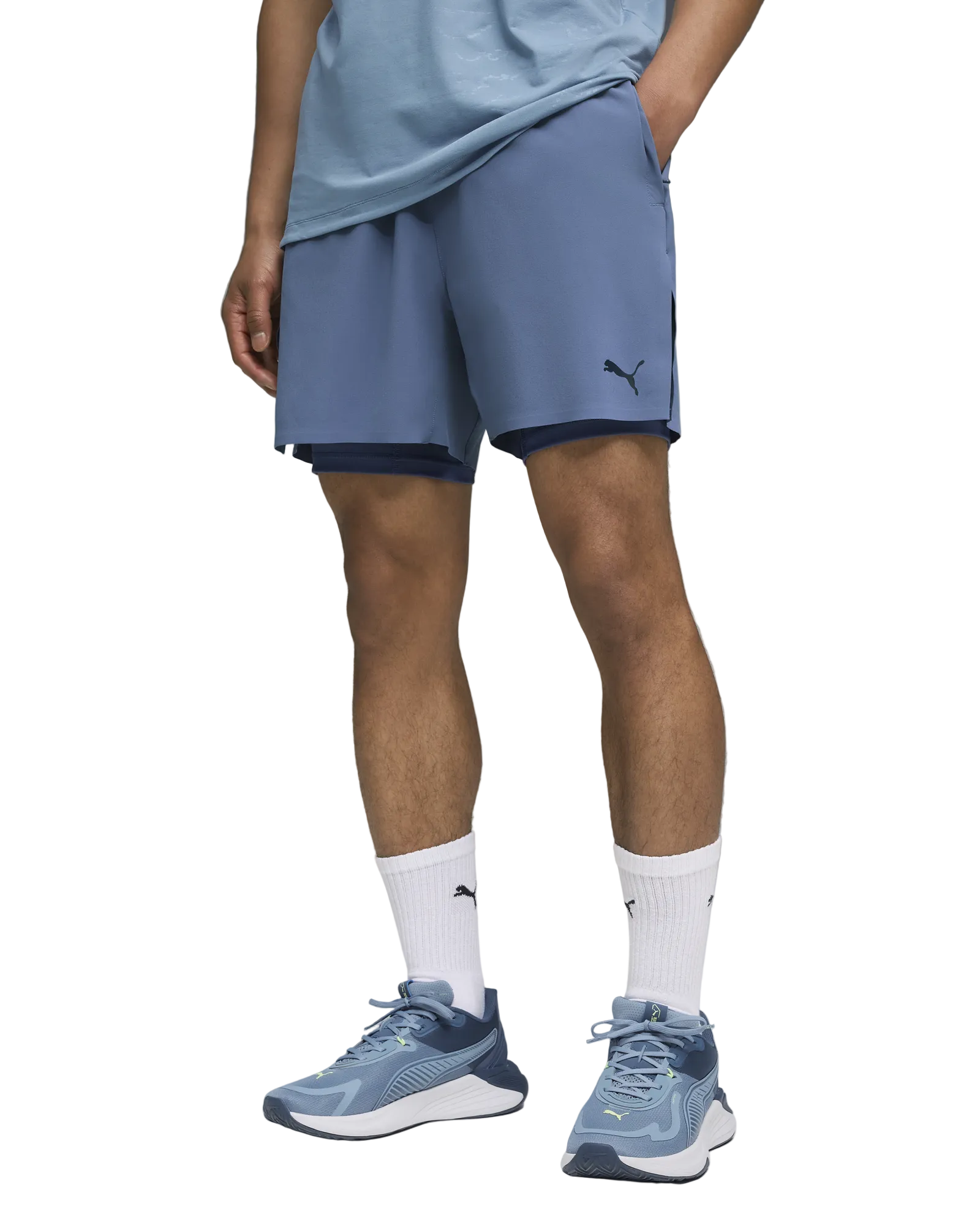 Mens Training Tech 2 In 1 Short