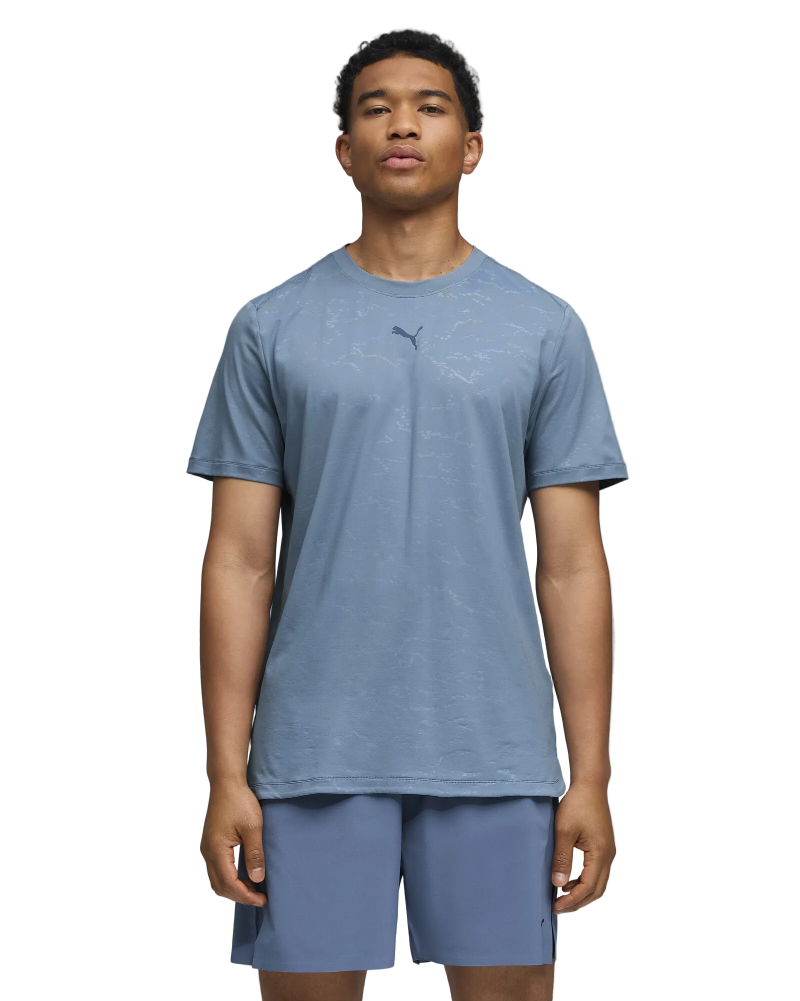 Mens CloudSpun Embossed Short Sleeve T-Shirt