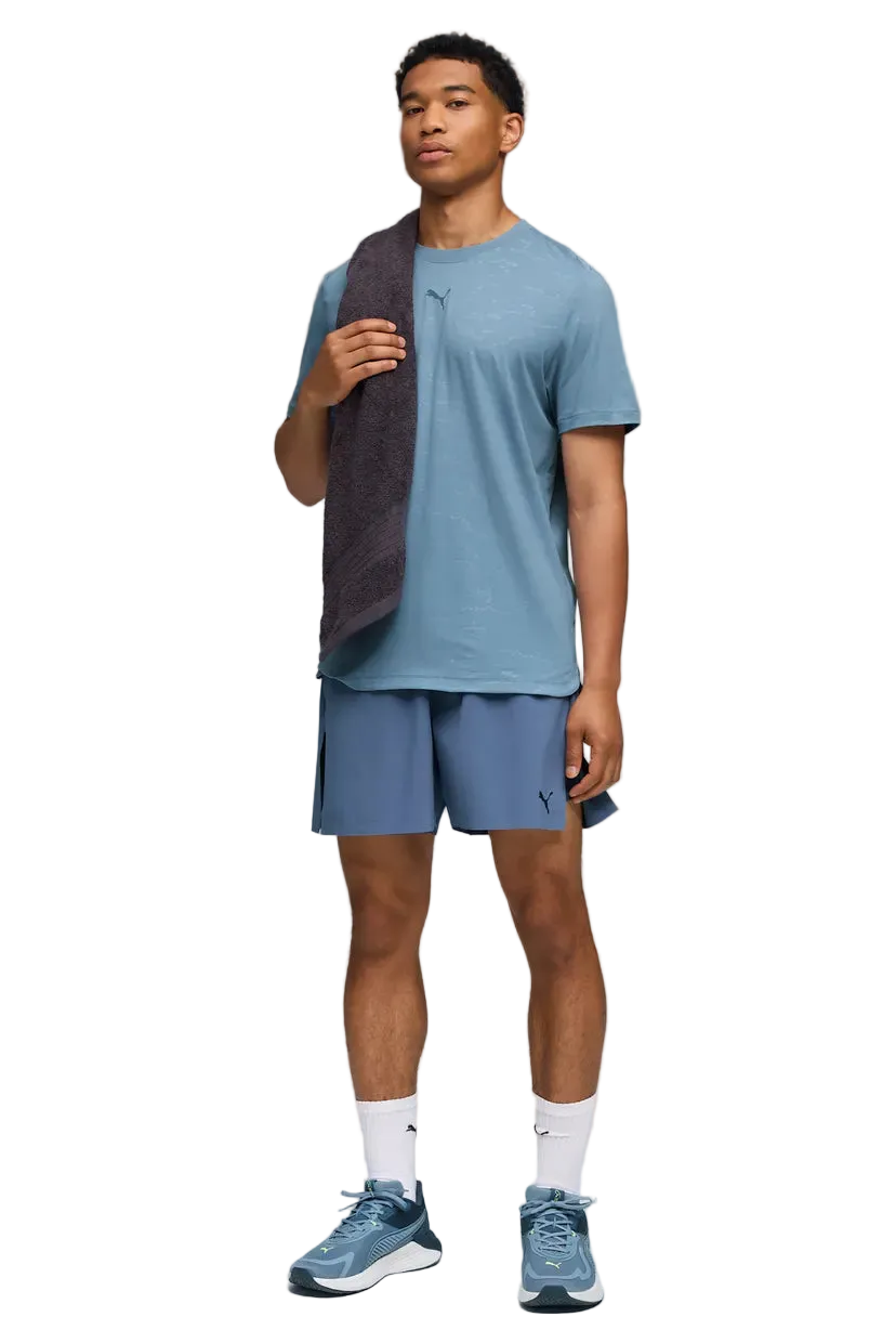 Mens CloudSpun Embossed Short Sleeve T-Shirt
