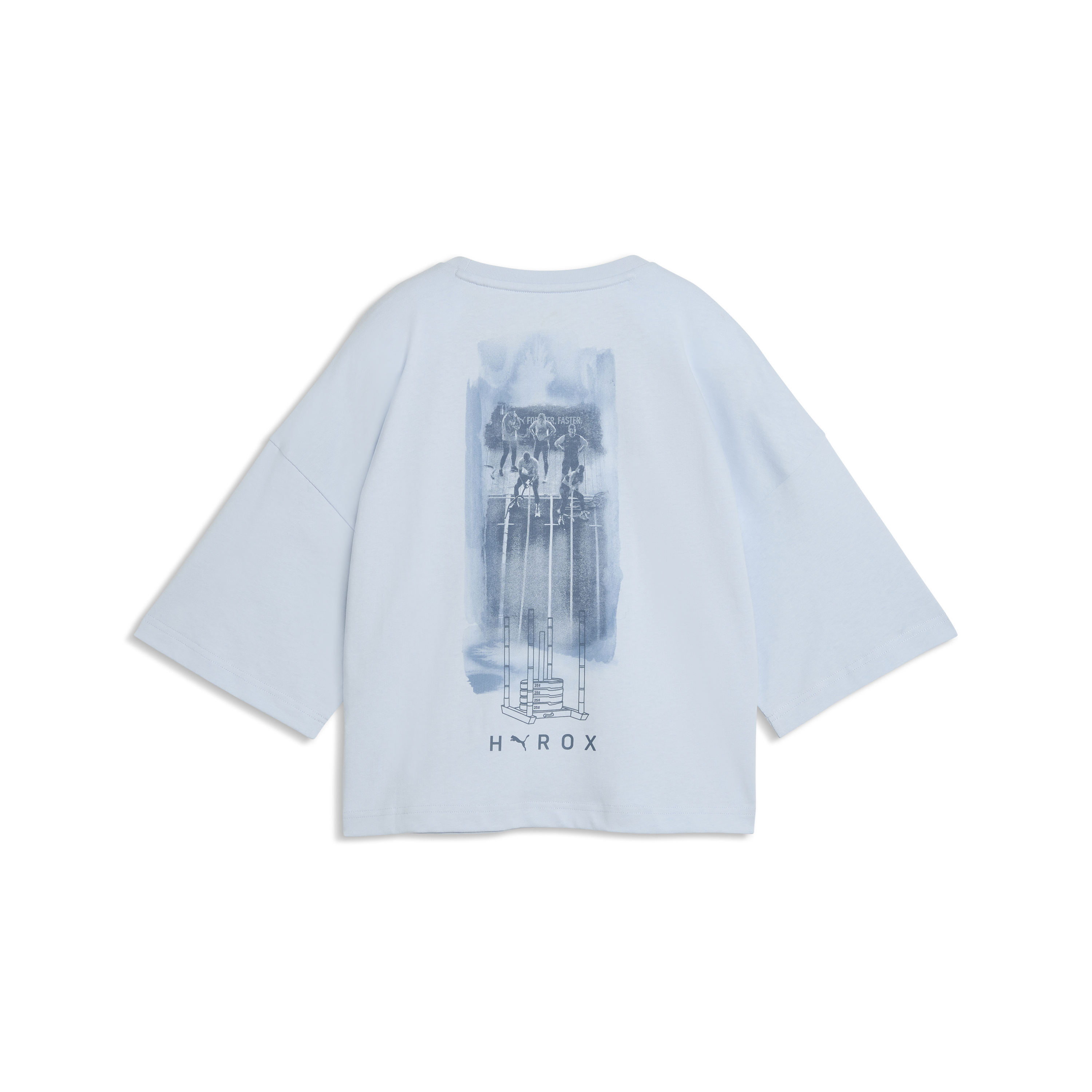 Womens Hyrox Cropped Tshirt