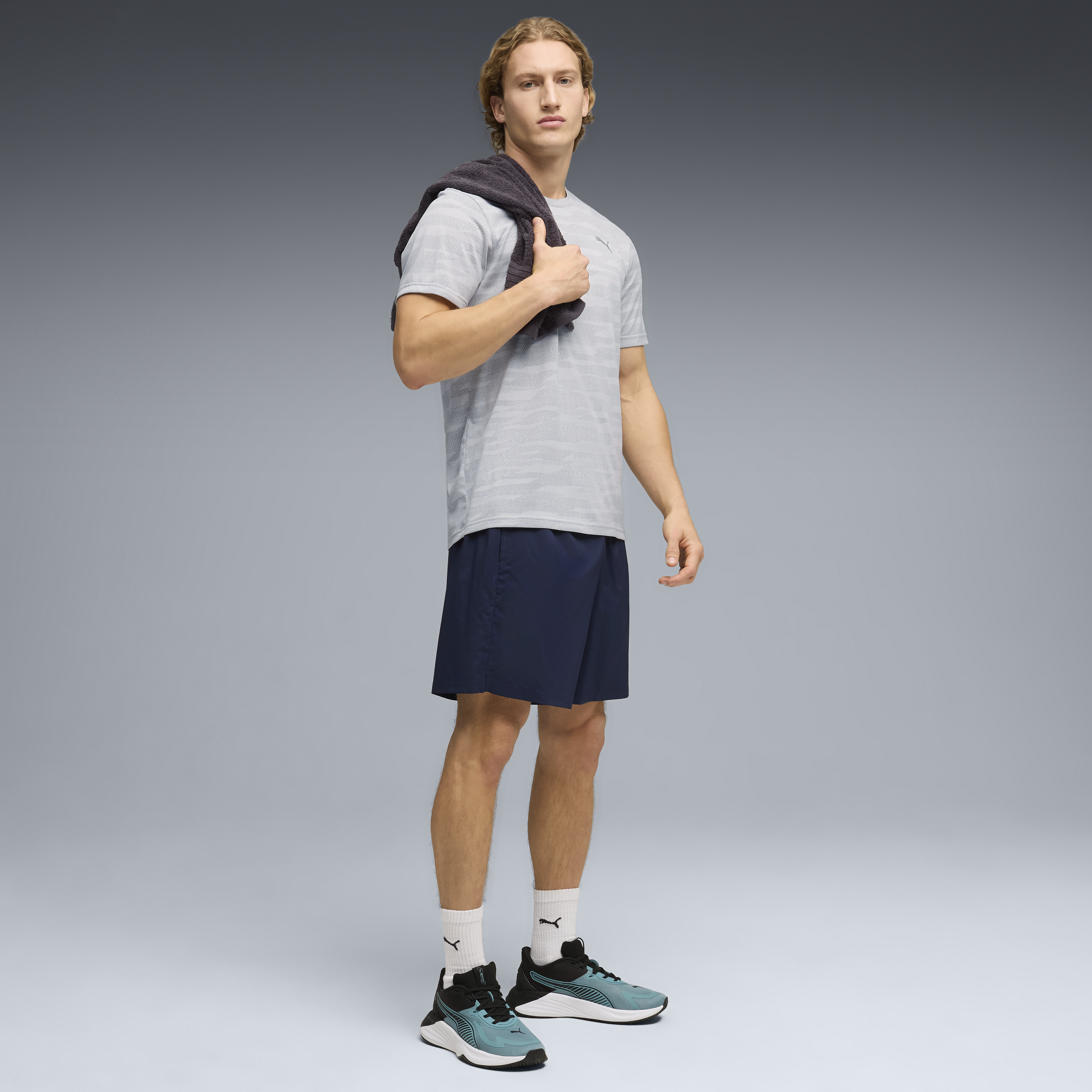 Mens Powertrain Jacquard Short Sleeve T-Shirt