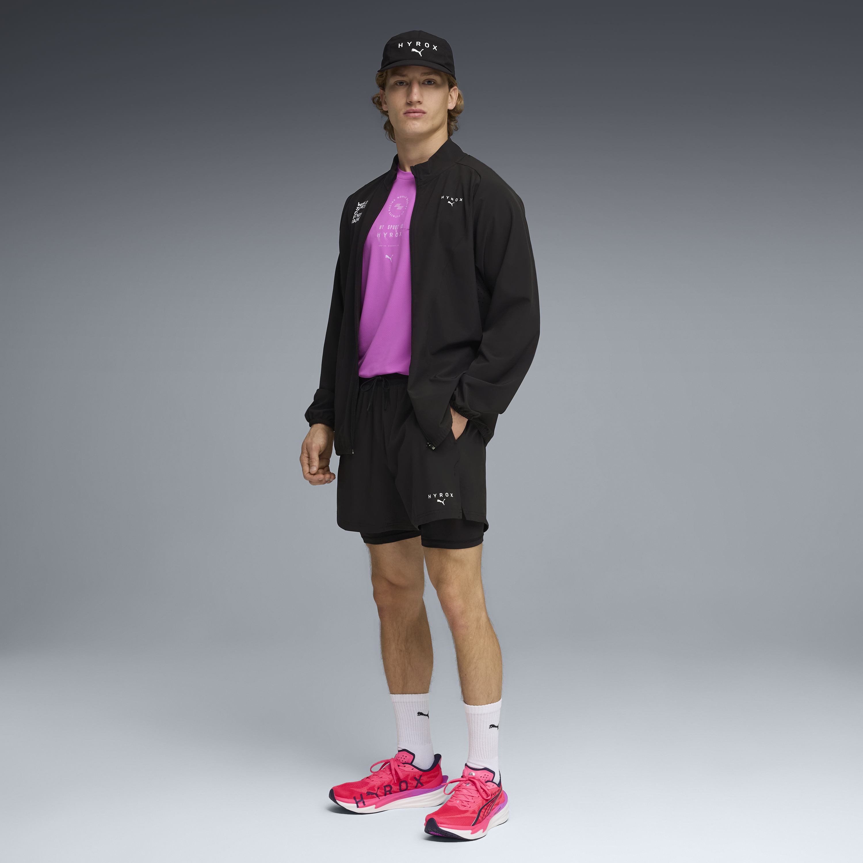 Mens Hyrox Dryelite 2 in 1 Train Short