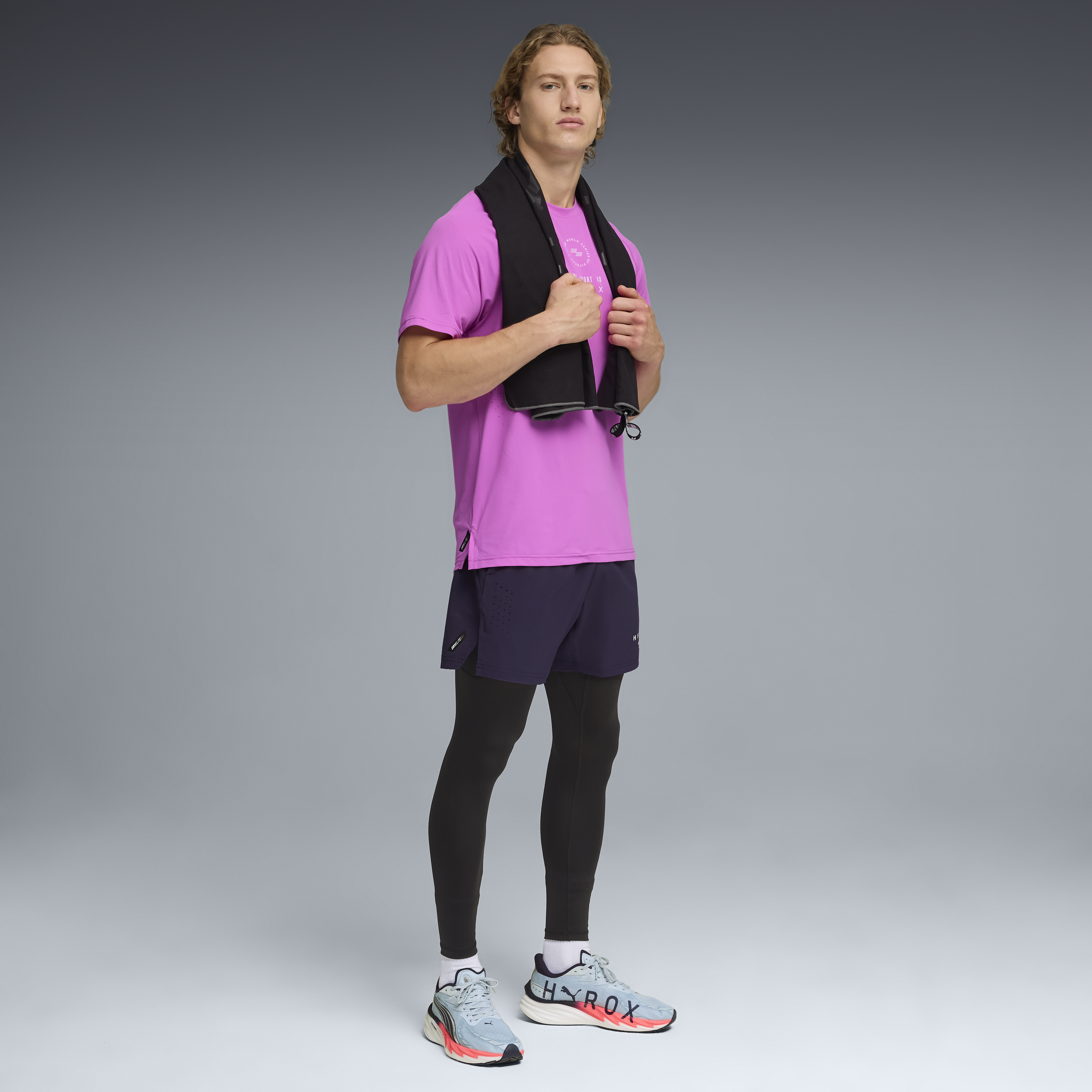 Mens Hyrox Dryelite Training Short Sleeve T-Shirt