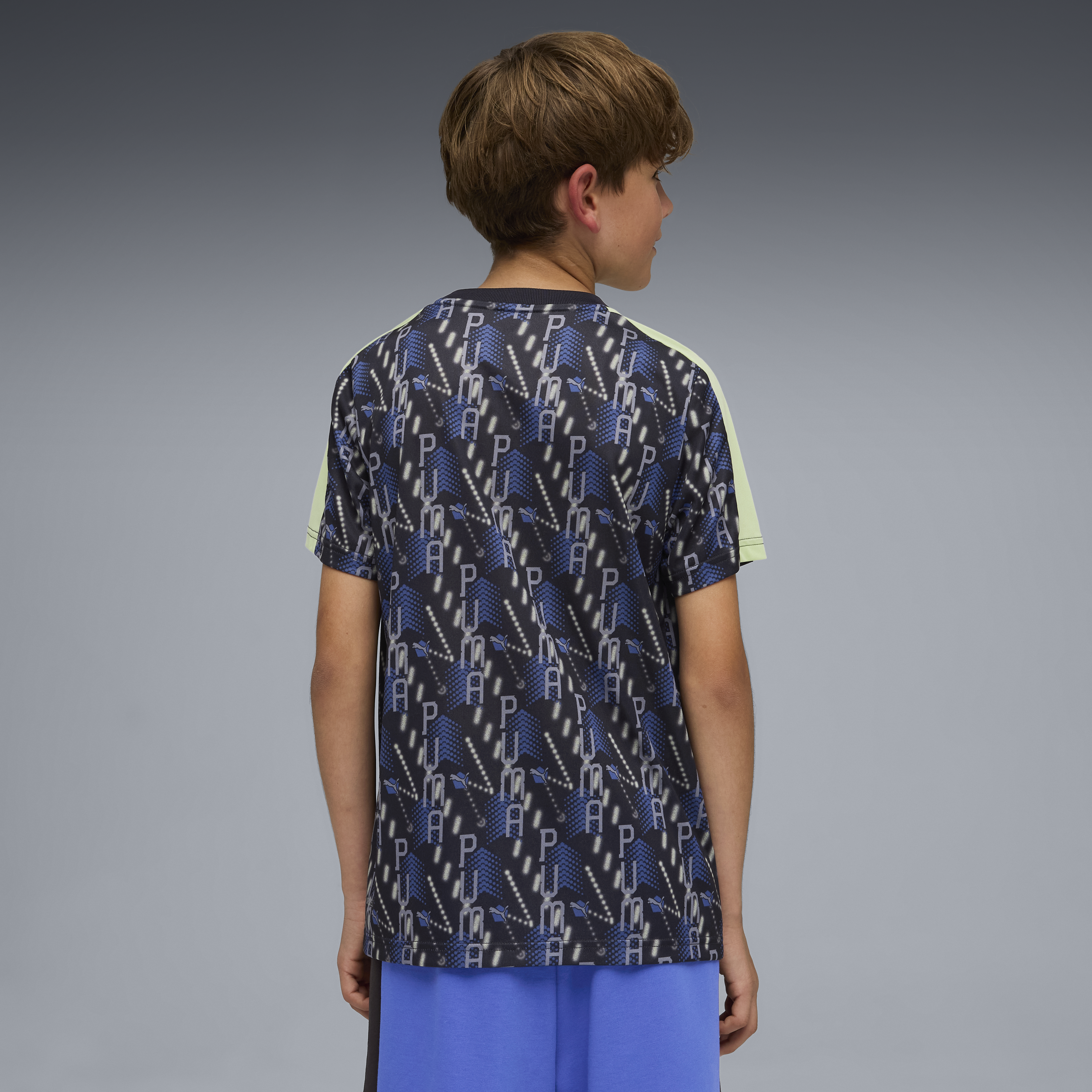 Junior Boys Printed Training Short Sleeve Tshirt