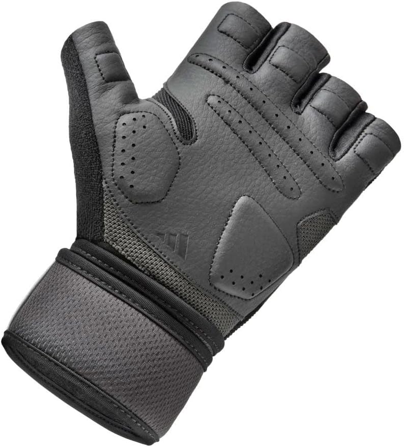 Wrist Wrap Black Training Gloves
