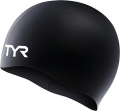 Solid Silicone Adult Swimming Cap