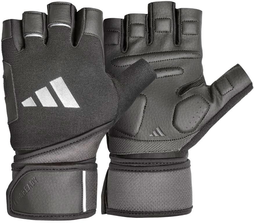 Wrist Wrap Black Training Gloves