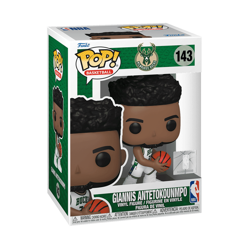 Pop! NBA: Milwaukee Bucks- Giannis Figurine