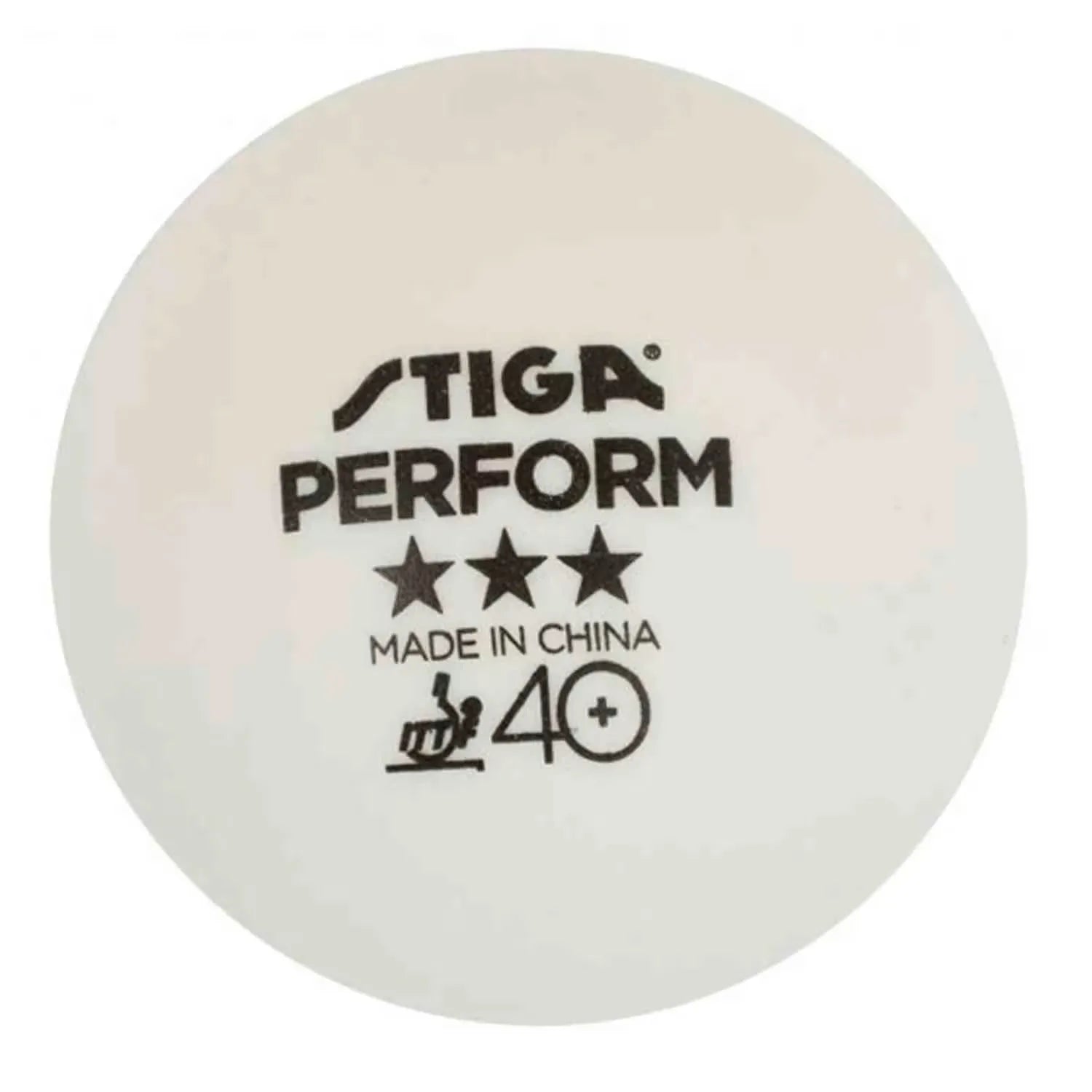 STIGA T.T BALLS PERFORM(1*3)- WHITE