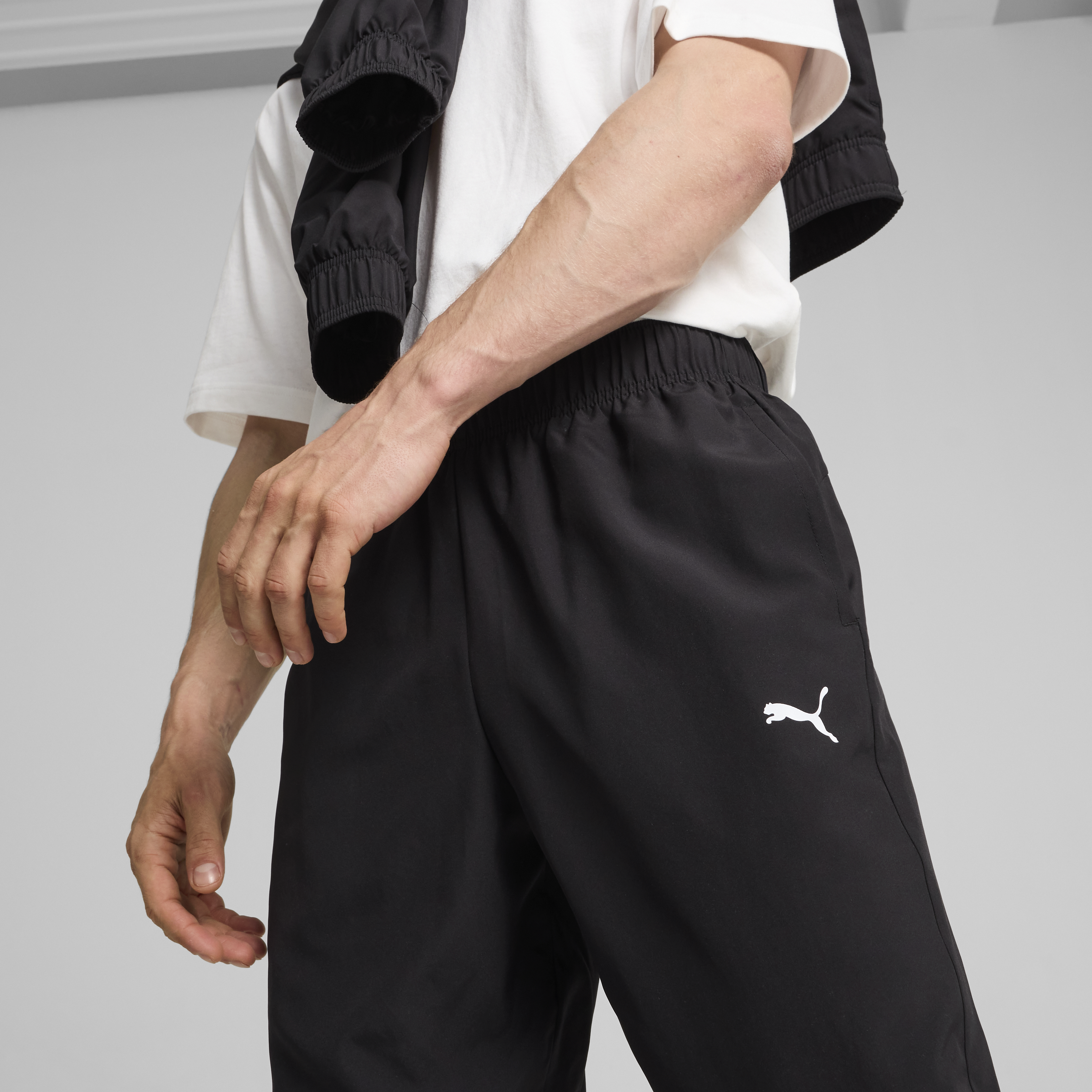 Mens Woven Half Zip Tracksuit