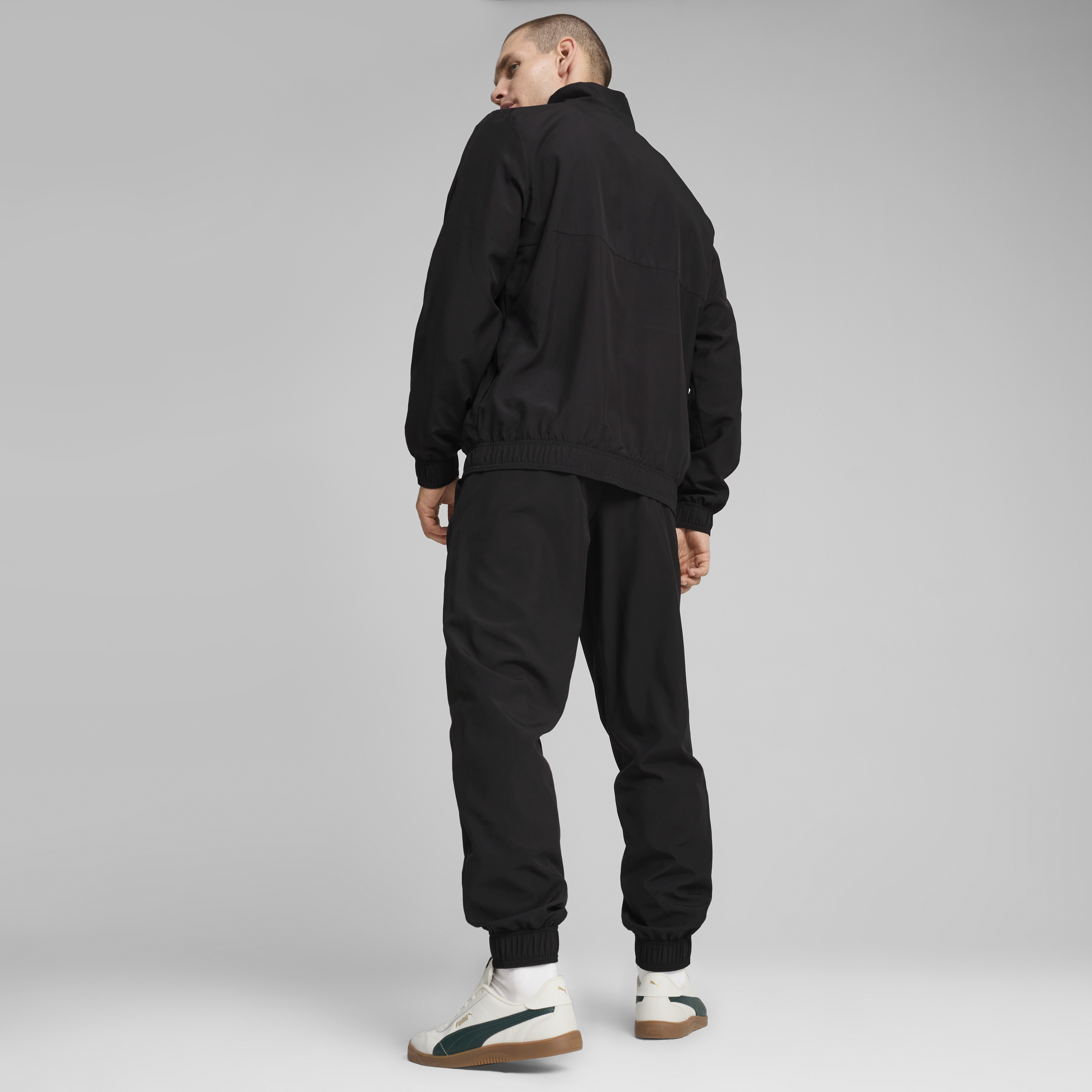 Mens Woven Half Zip Tracksuit