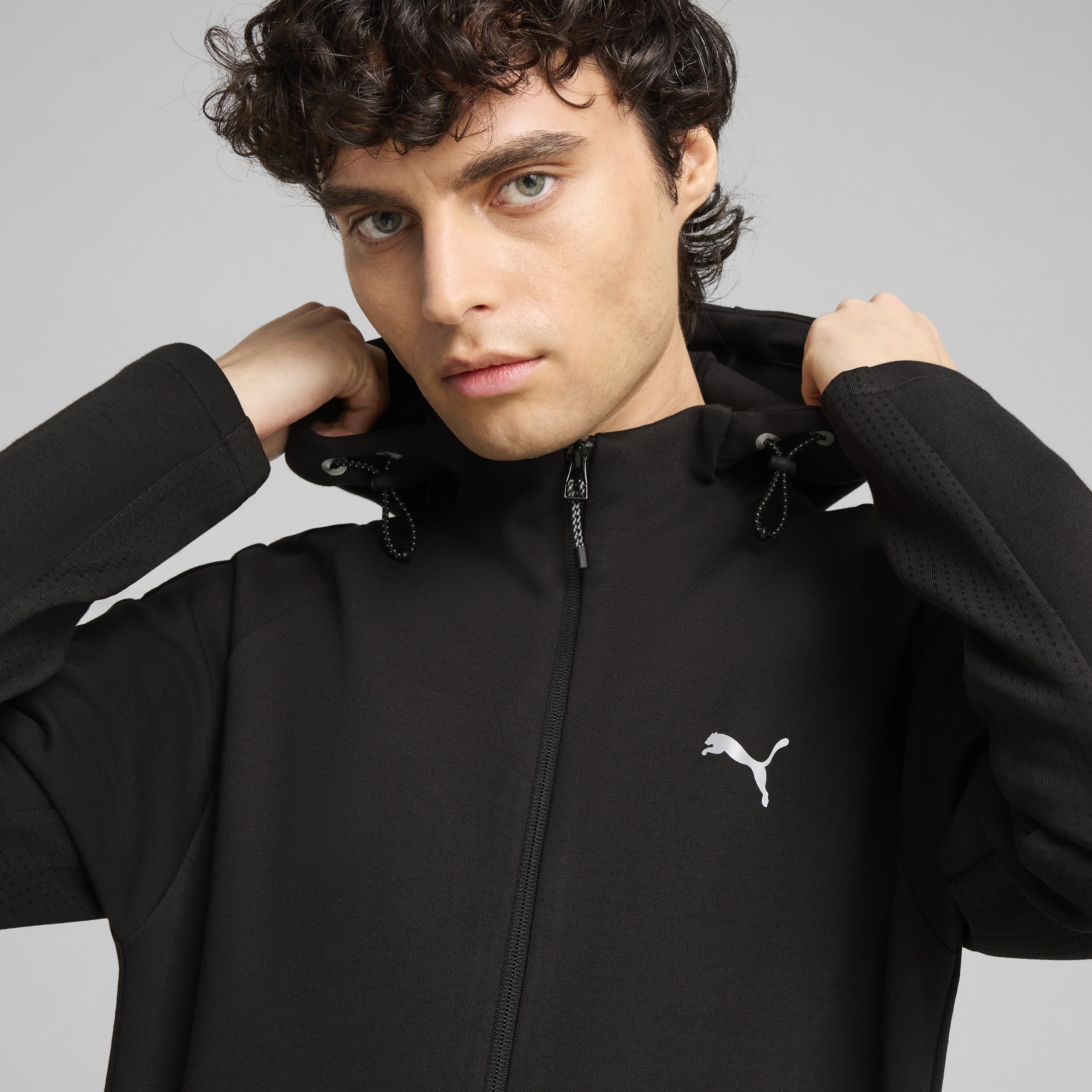 Mens Evostripe Core Full Zip Jacket