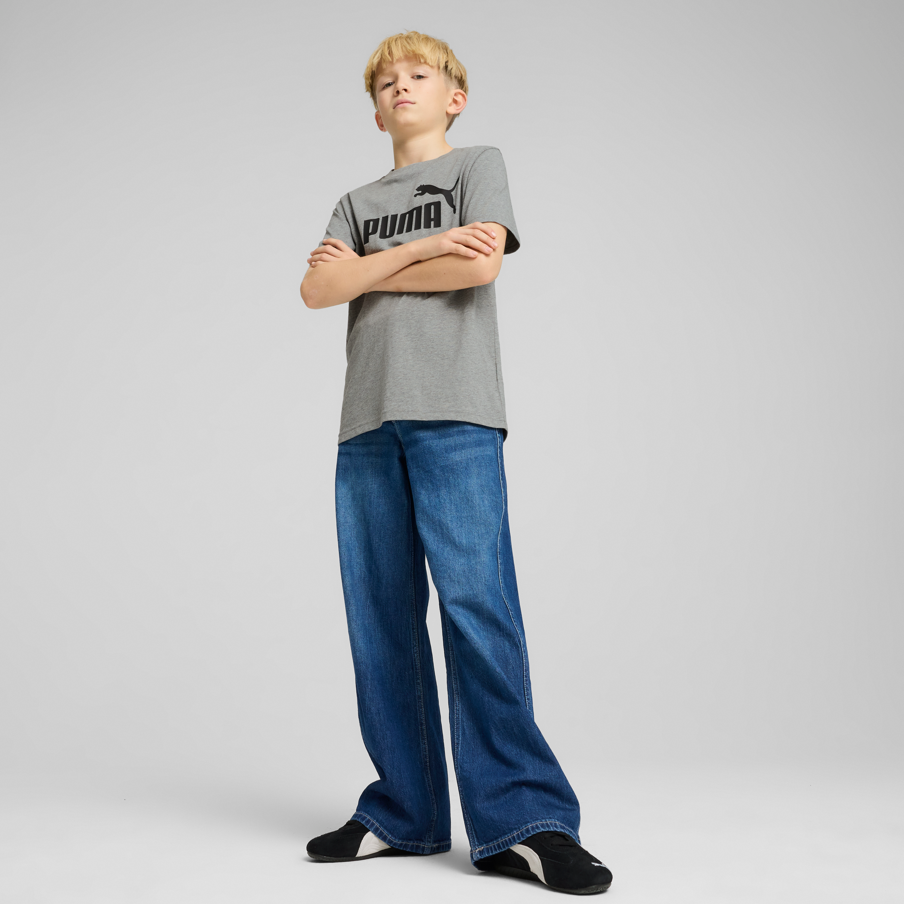 Junior Boys Big Logo Short Sleeve Tshirt