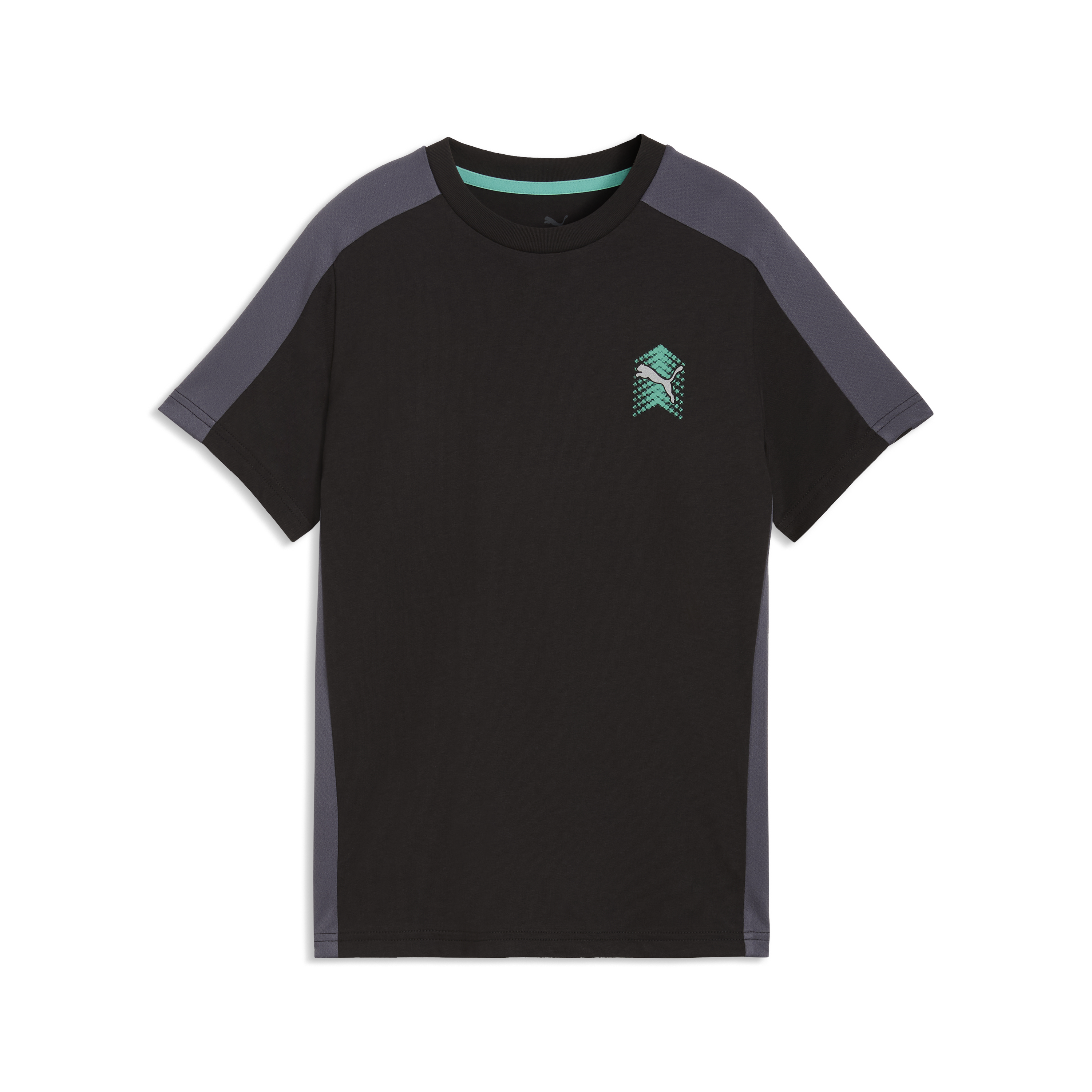 Junior Boys Printed Training Short Sleeve Tshirt