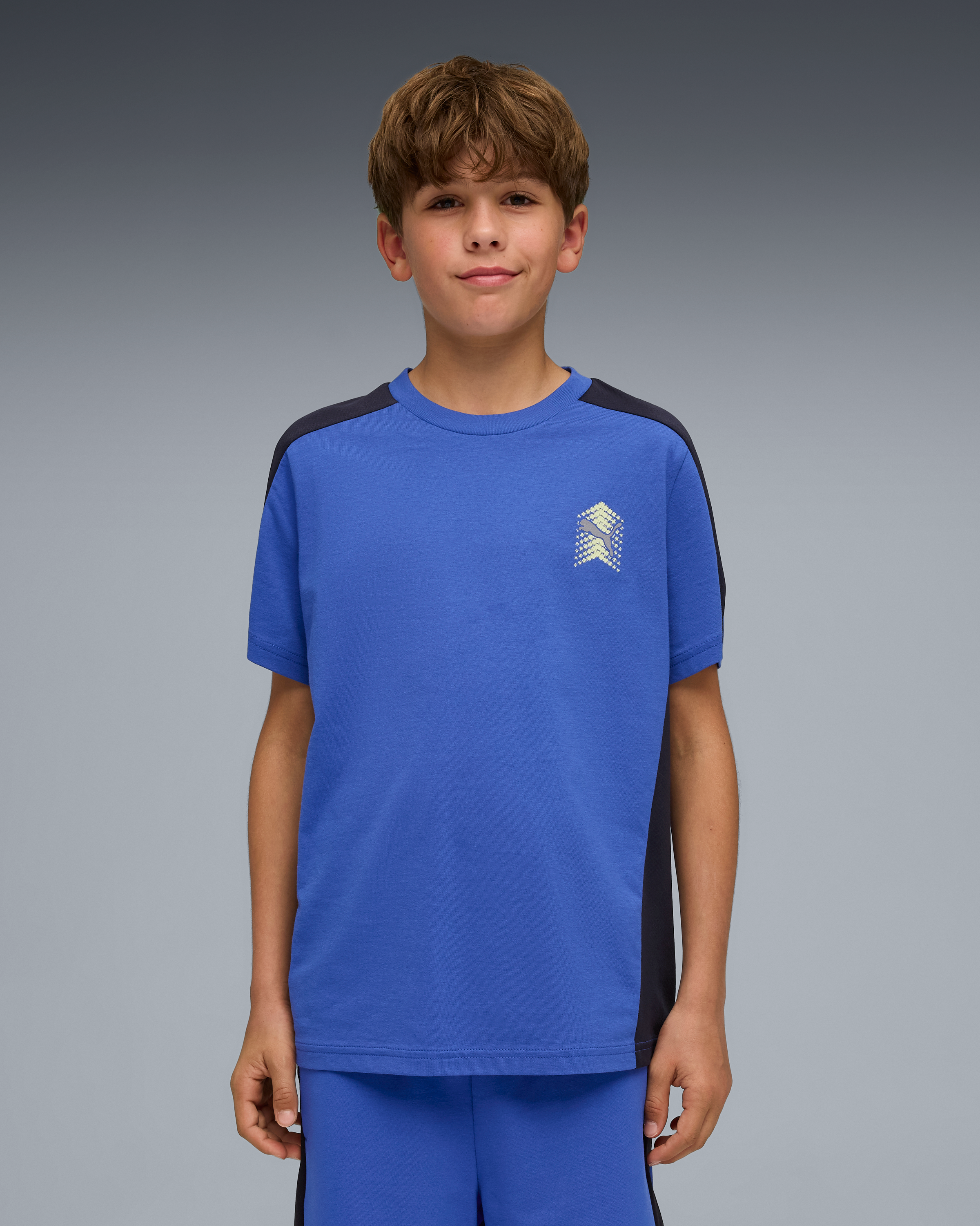 Junior Boys Printed Training Short Sleeve Tshirt