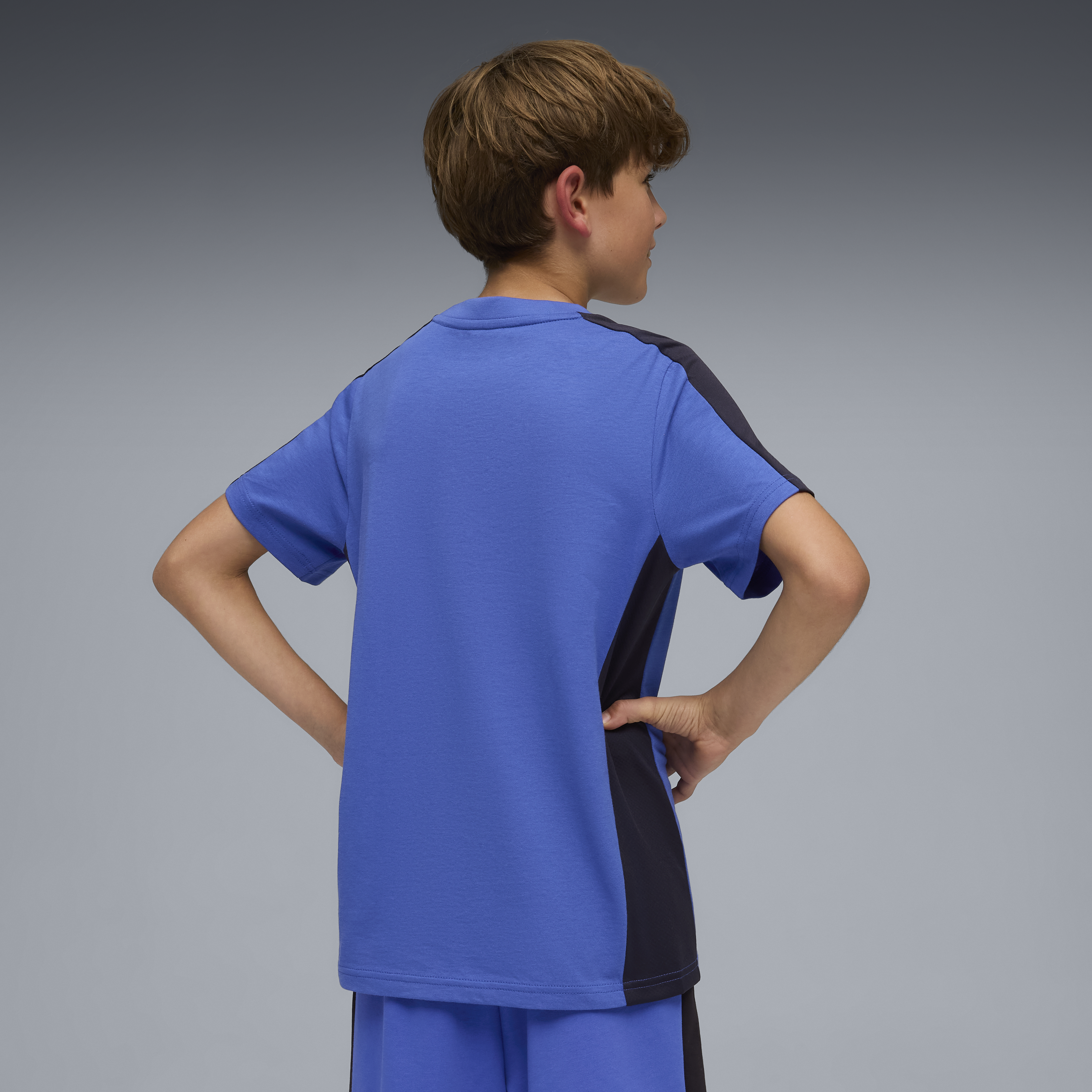 Junior Boys Printed Training Short Sleeve Tshirt