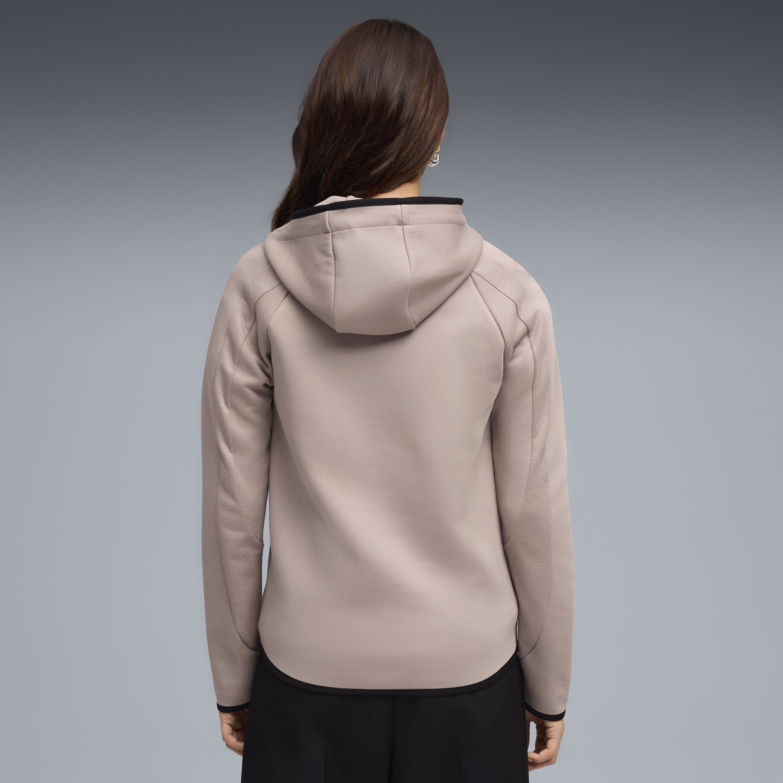 Womens Evostripe Full Zip Hoodie