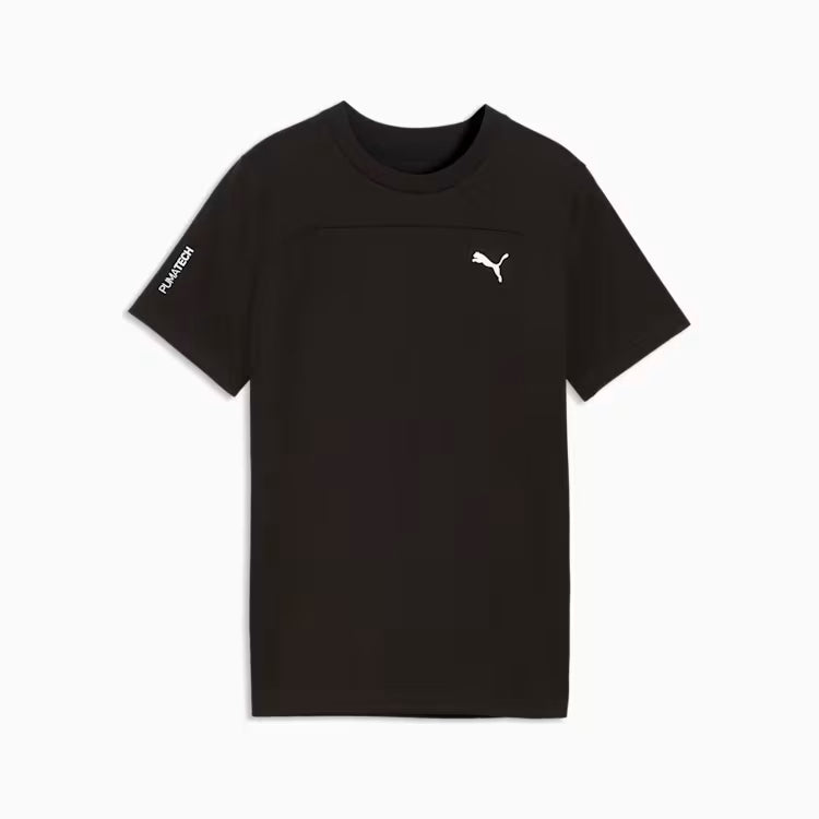 Junior Boys Puma Tech Short Sleeve Tshirt
