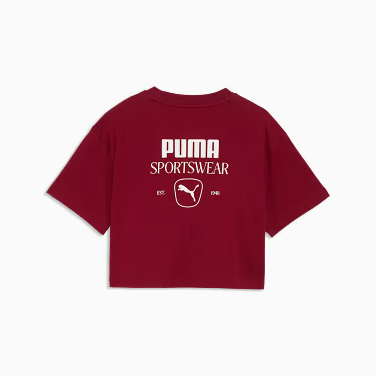 Junior Girls Lifestyle Relaxed Short Sleeve Tees