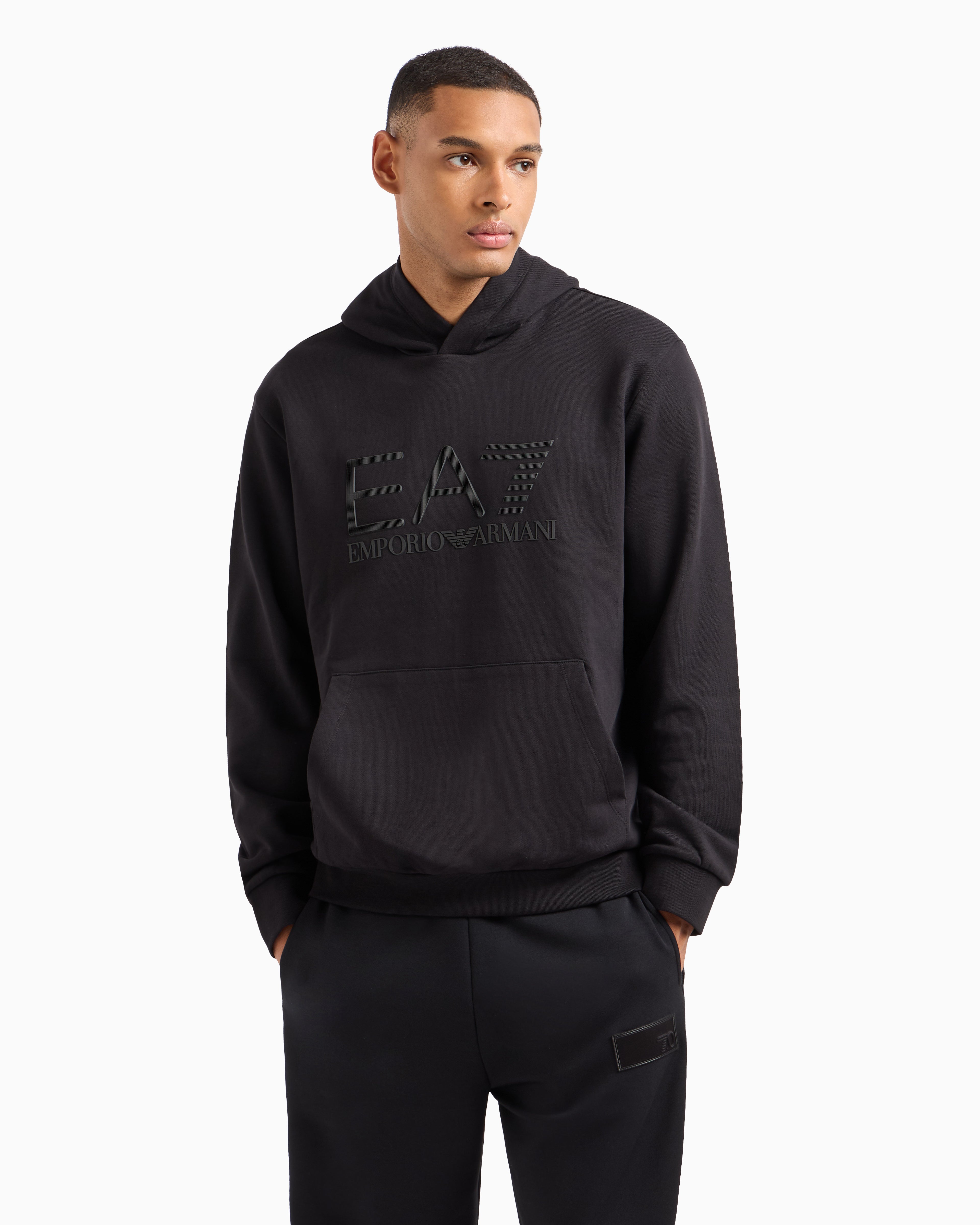 Mens Train Logo Series Premium Pullover Hoodie