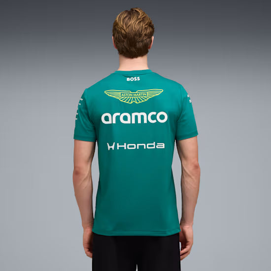 Mens Aston Martin F1 Drivers Replica T-Shirt