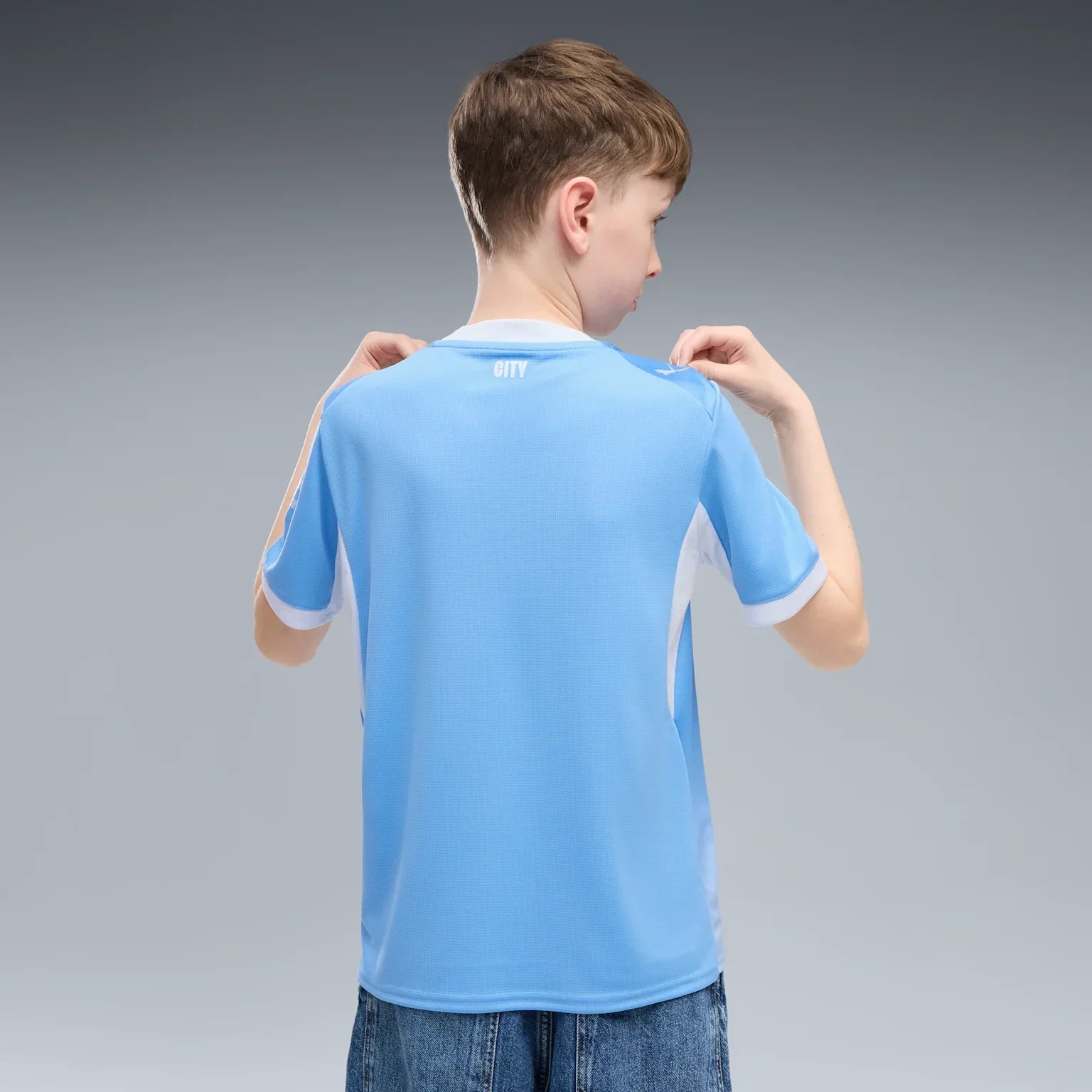 Junior Manchester City Home 26/27 Replica Jersey