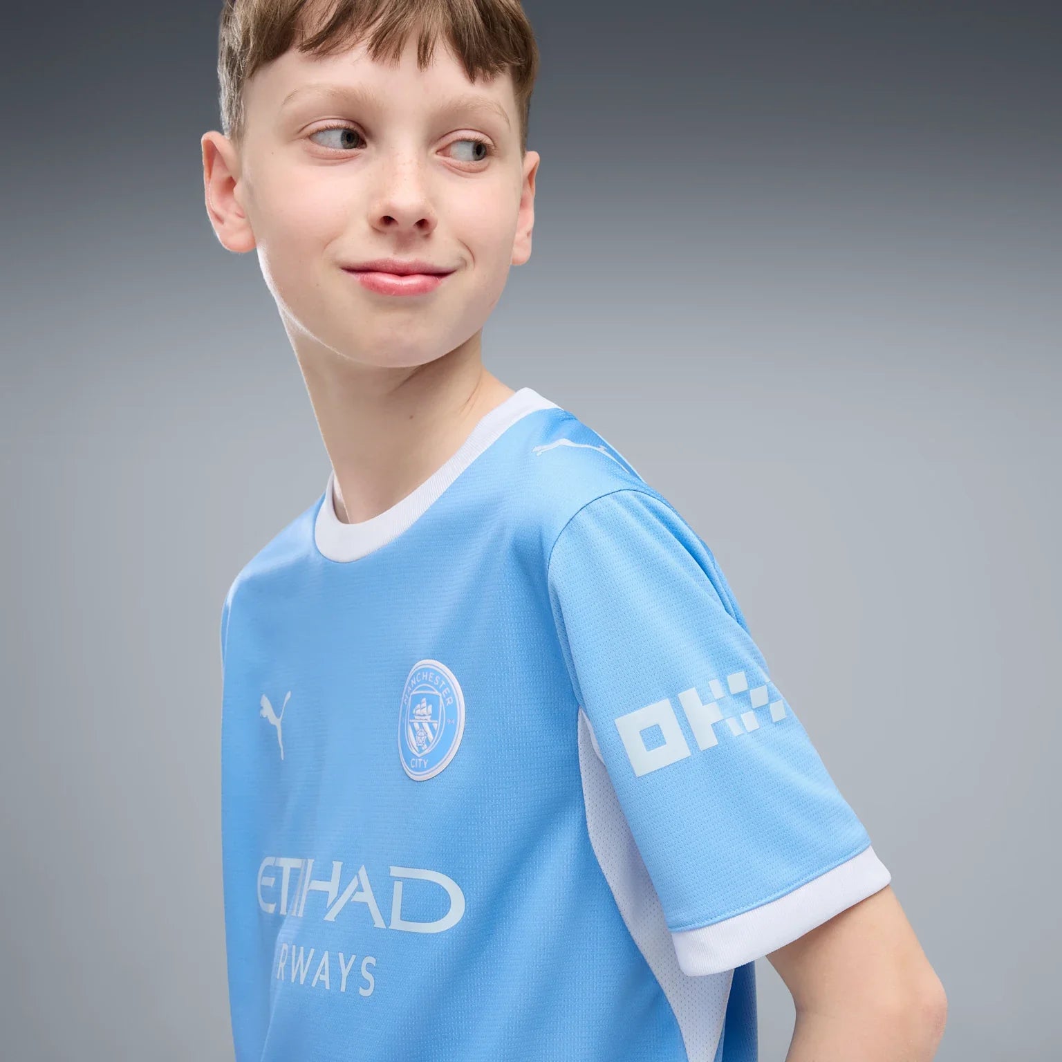 Junior Manchester City Home 26/27 Replica Jersey