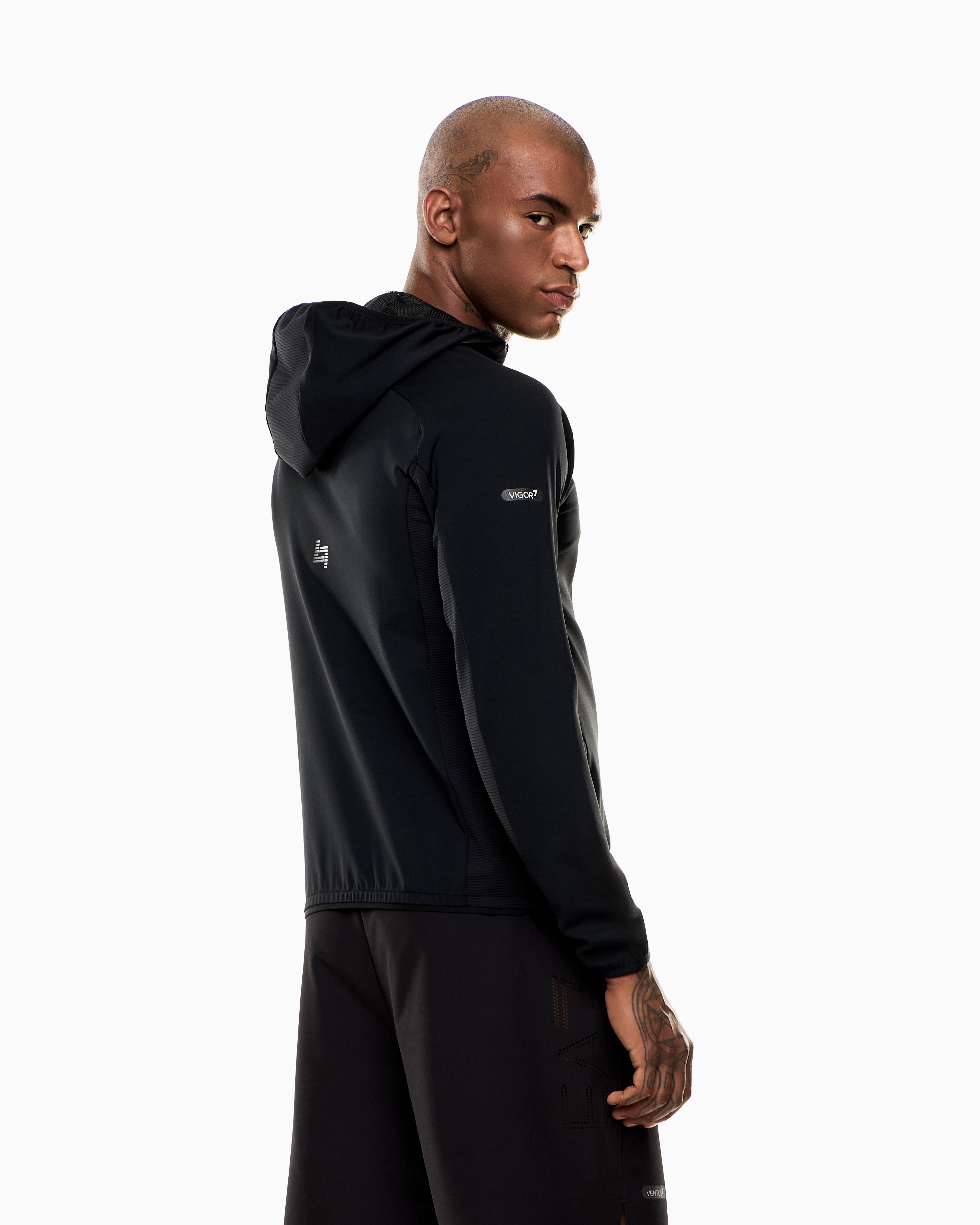 Mens Vigor7 Full Zip Hoodie