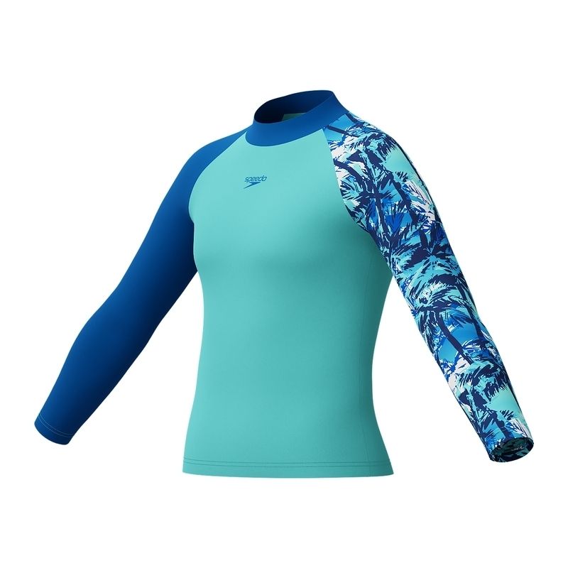 Boys Printed Long Sleeve Rash Top