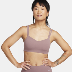 Womens Yoga Dri-Fit Alate Strappy Light Impact Sports Bra