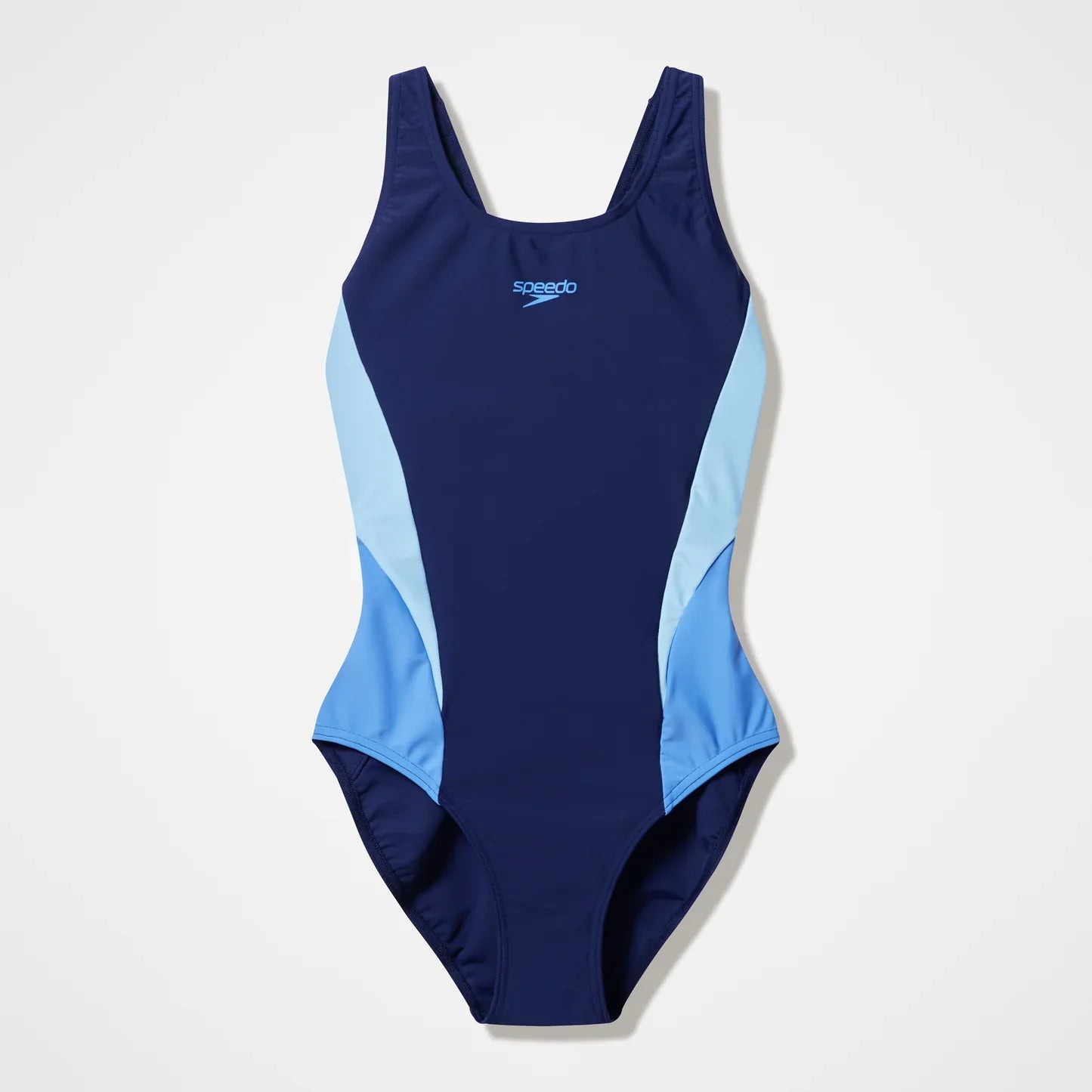 Womens Colourblock Splice Muscleback Swimsuit