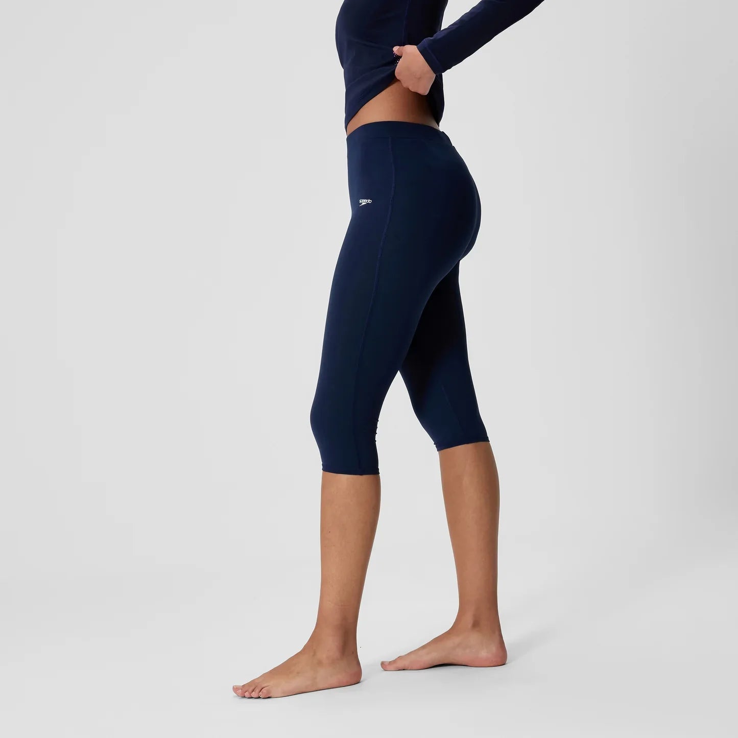 Womens Endurance Three Quarter Swim Legging
