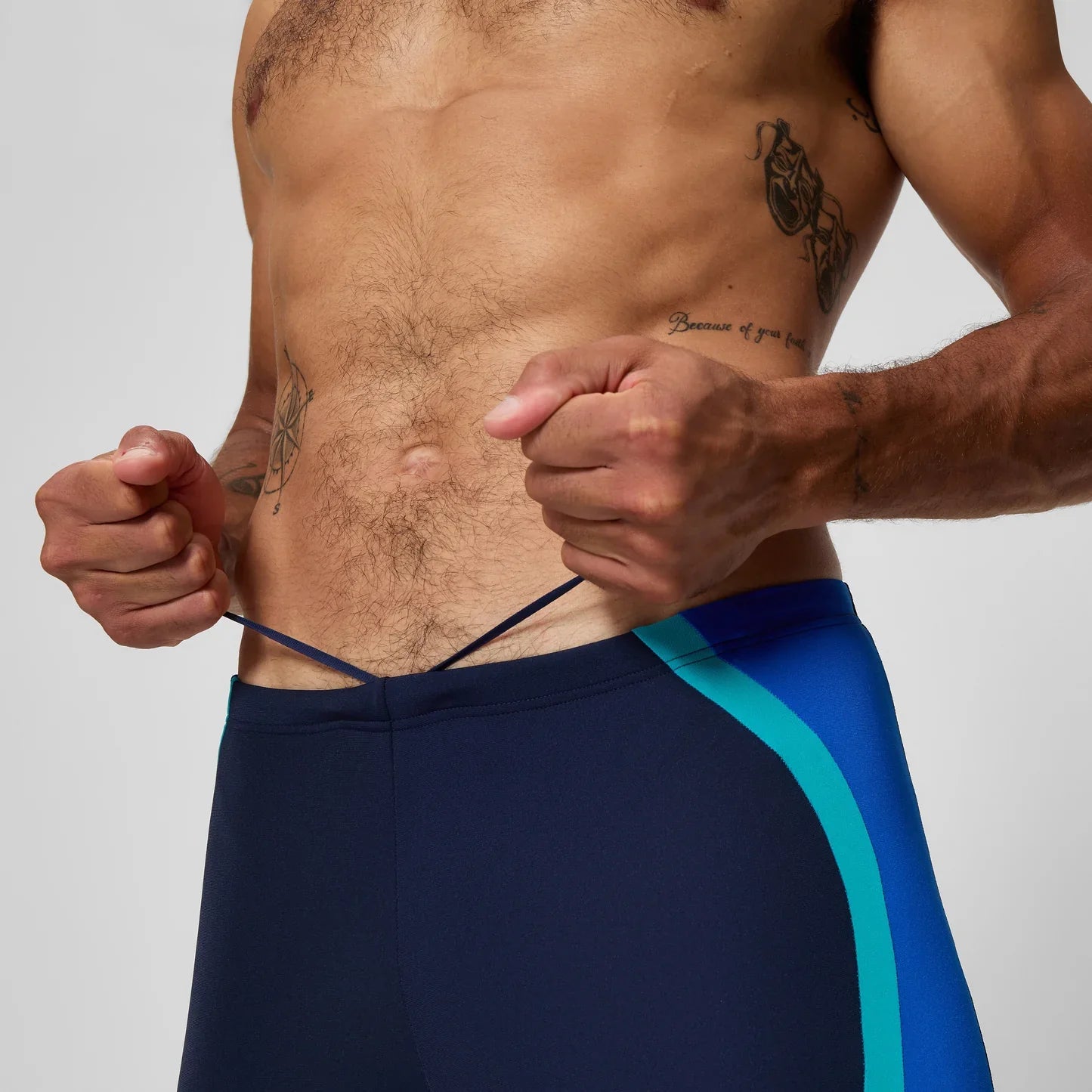 Mens Solid Splice Jammer