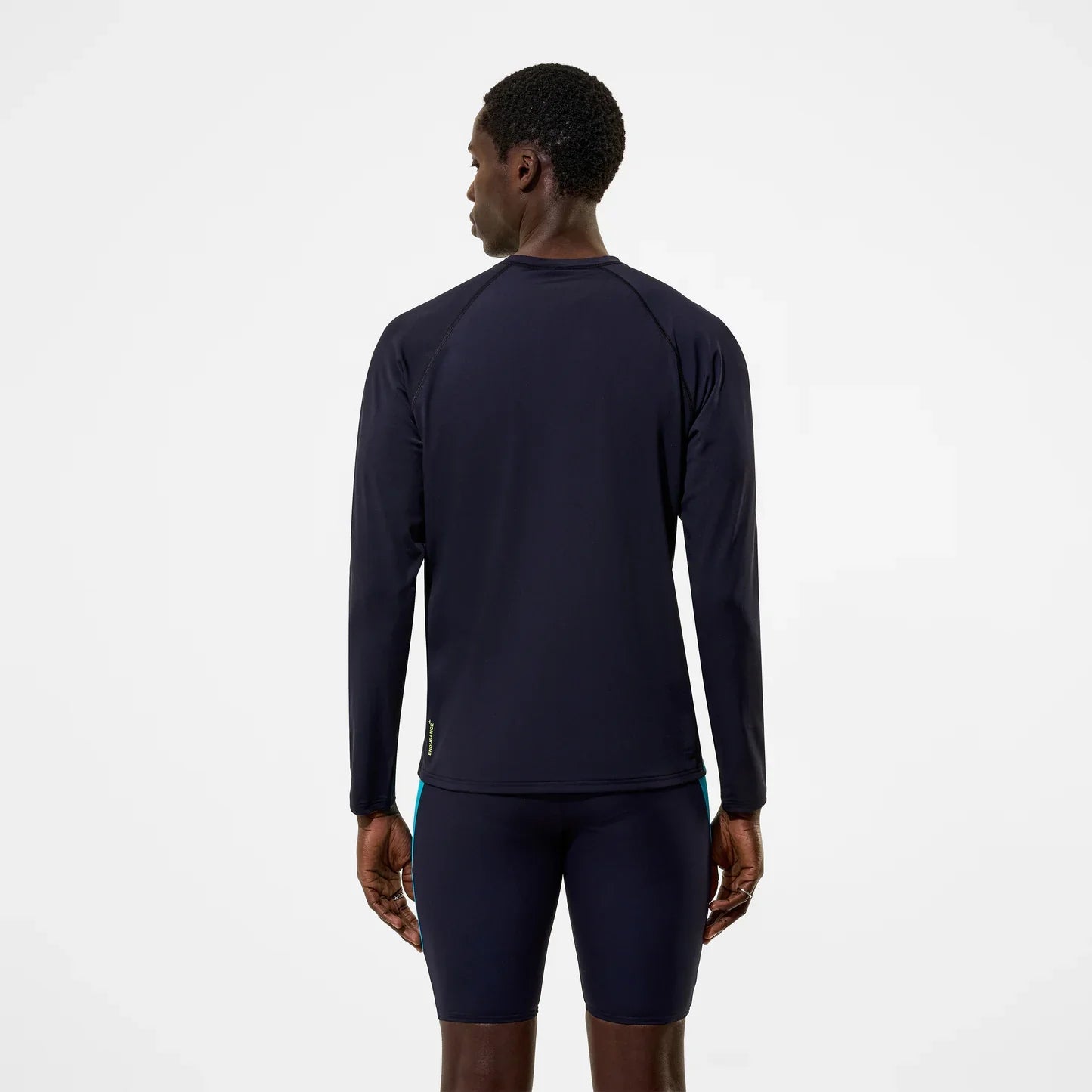 Mens Long Sleeve Hyperboom Splice Zip Rash Guard