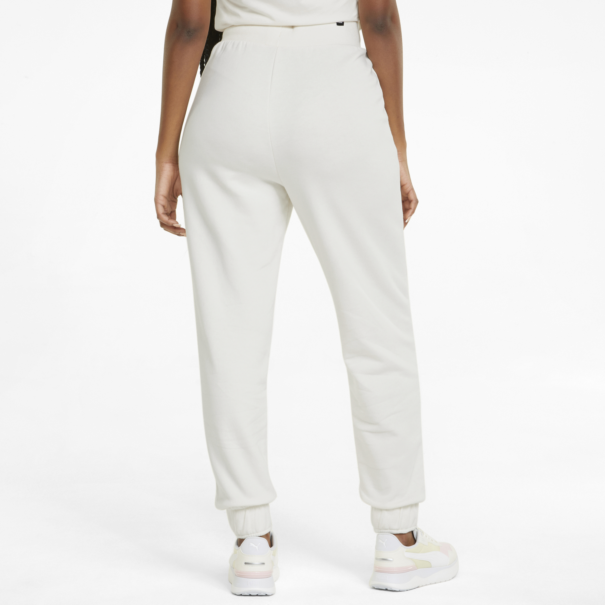 Womens Essential High Rise Cuff Pant