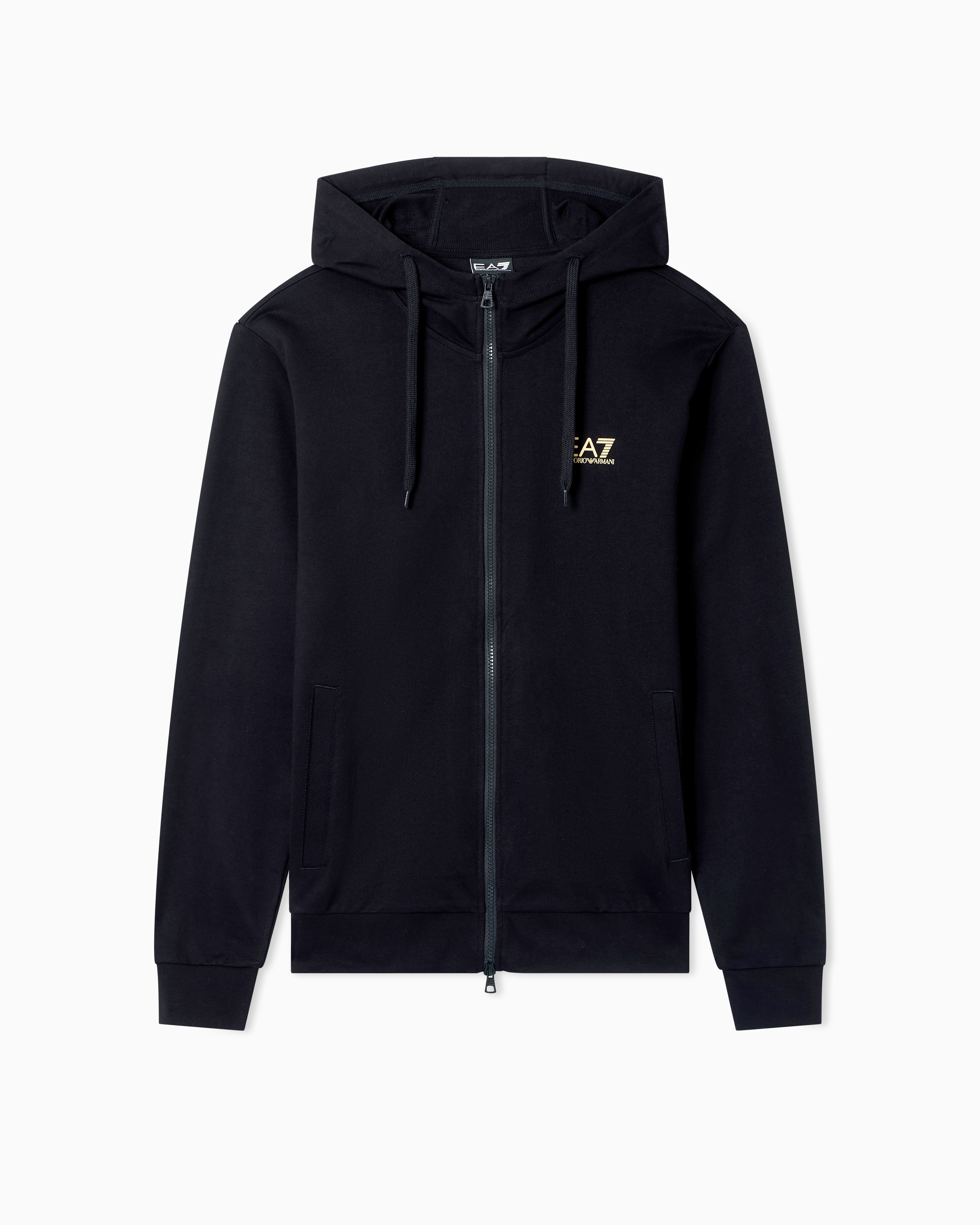 Mens Train Core Identity Full Zip Hooded Jacket