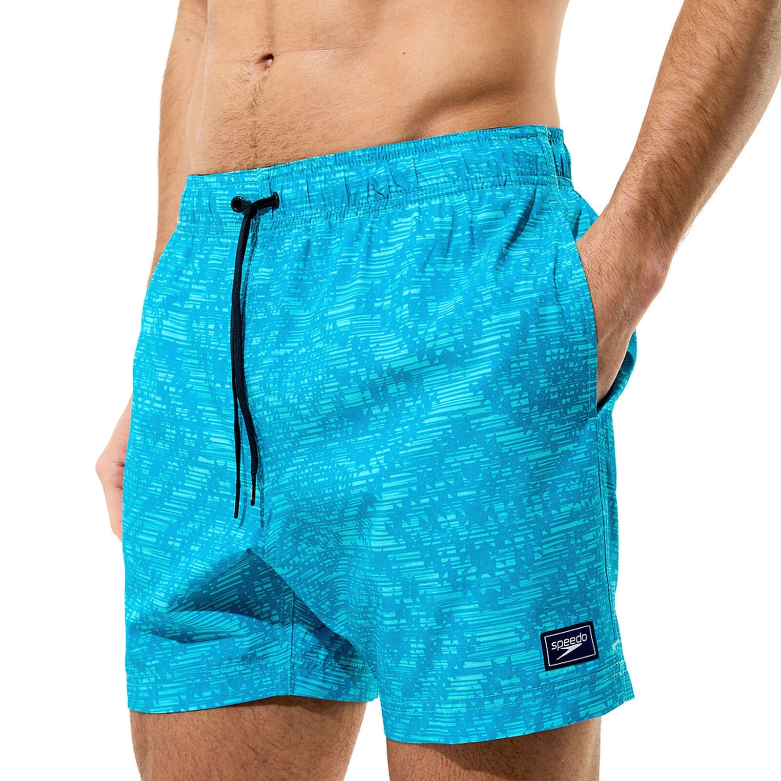 Mens Printed Redondo 16 inch Edge Swim Short
