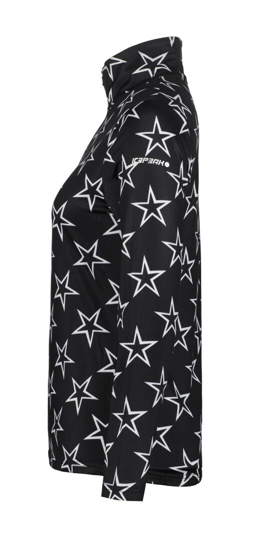 Womens Icepeak Flowood Hald Zip Midlayer