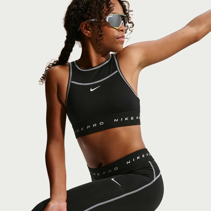 Junior Girls Training Swoosh Nike Pro Bra