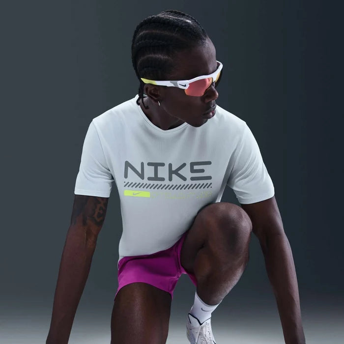 Mens Dri-Fit UV Miler Graphic Short Sleeve T-Shirt