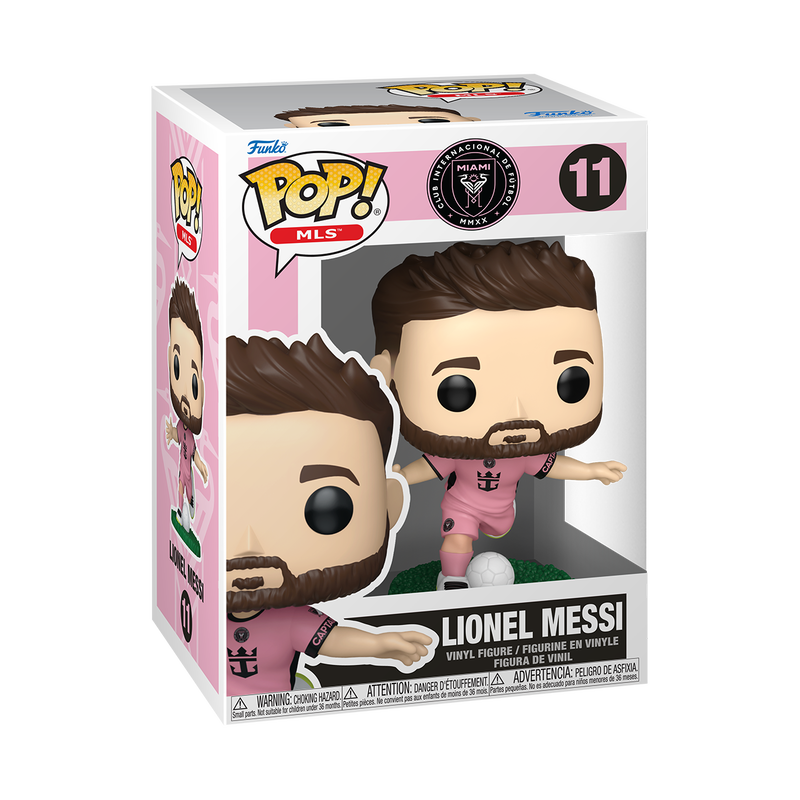 Pop! Football: Inter Miami - Lionel Messi (Pink Uniform)