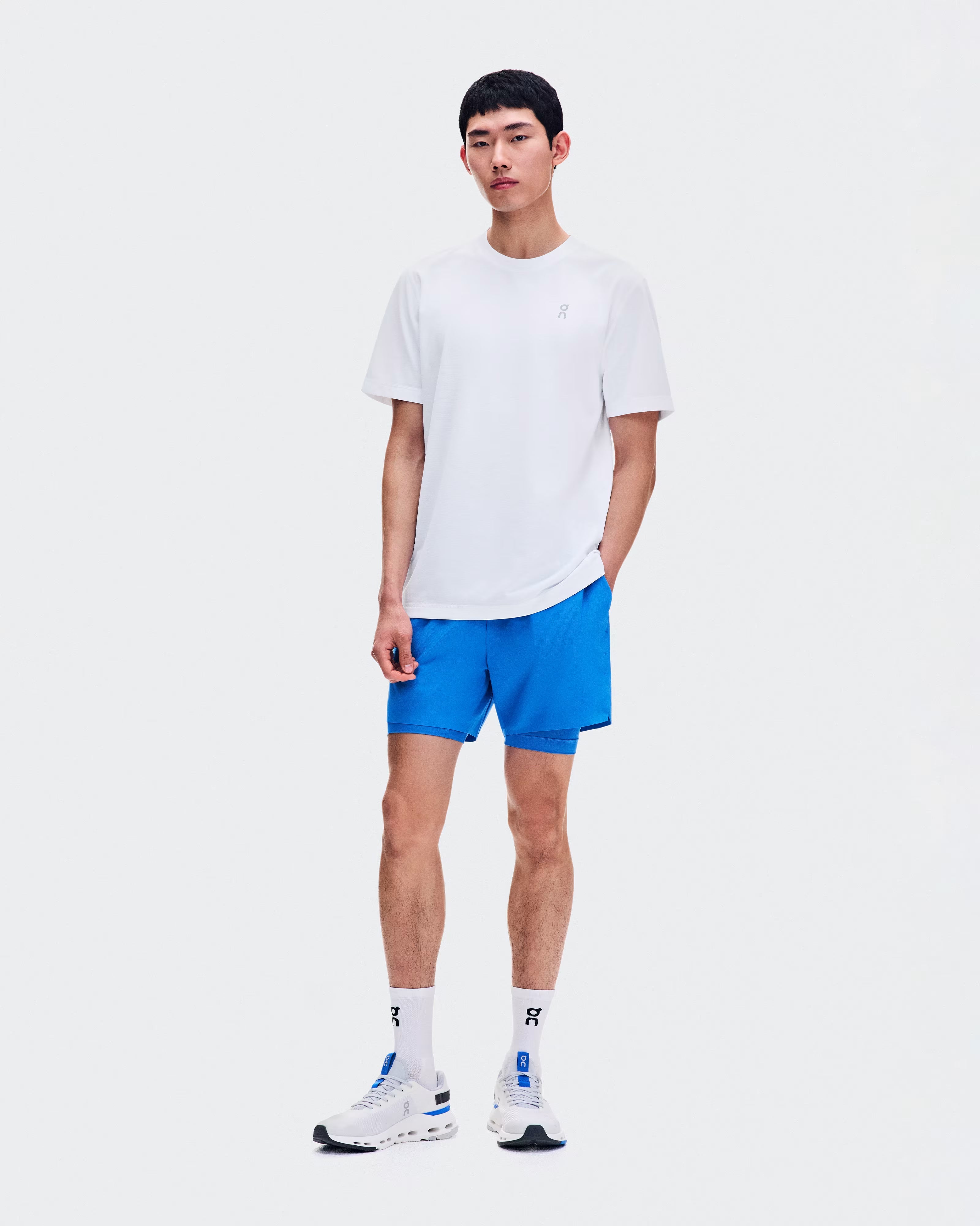 Mens Train 2 in 1 Shorts