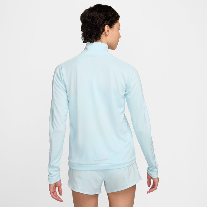 Womens Dri-Fit Swoosh Half Zip Long Sleeve T-Shirt