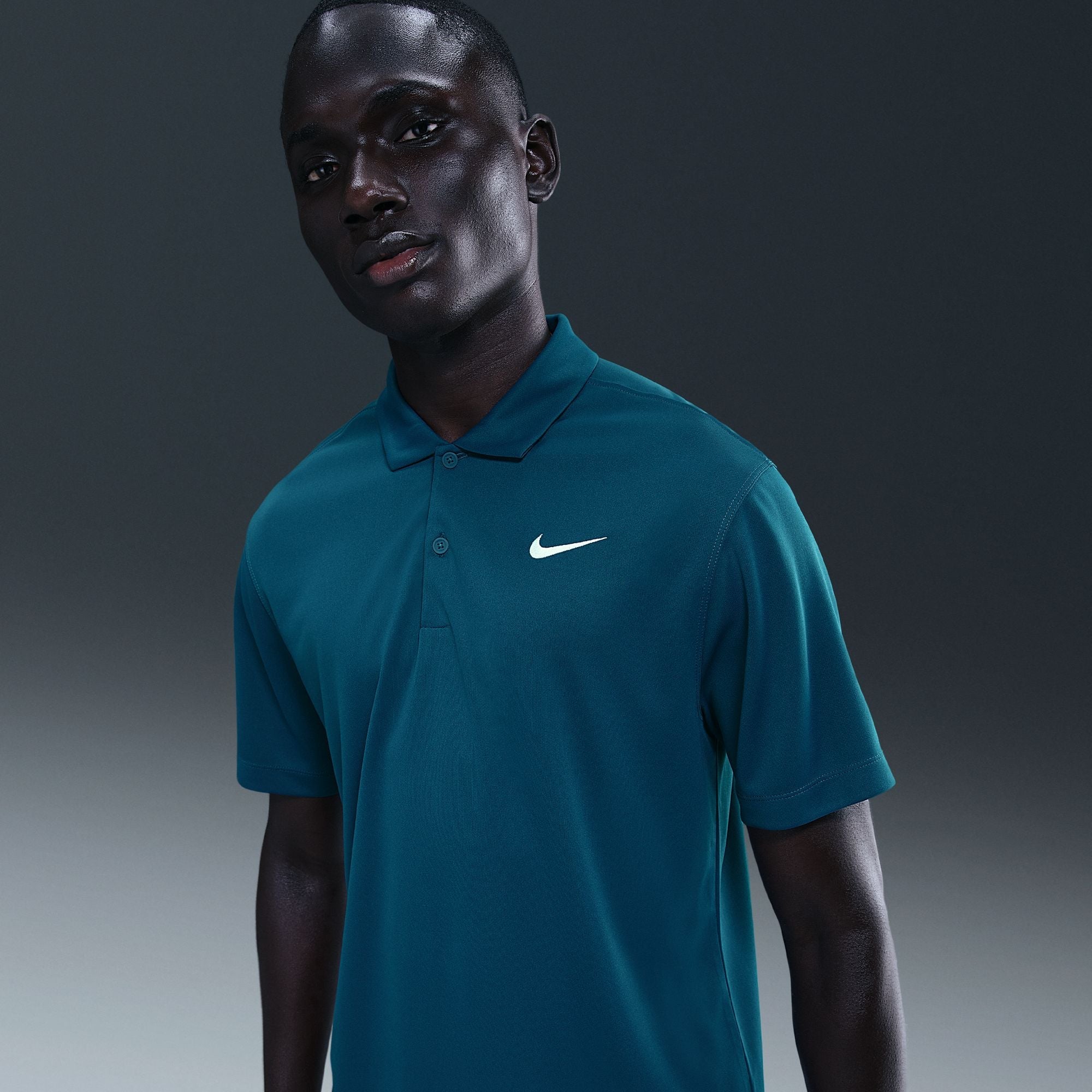 Mens Dri-Fit Victory Tennis Polo
