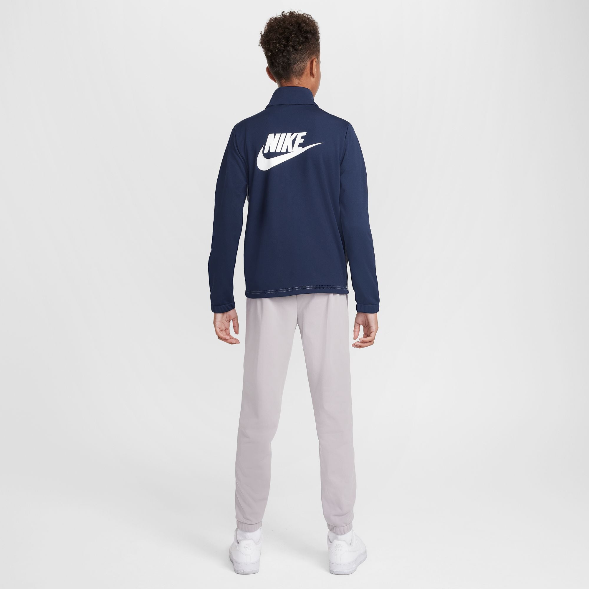 Boys Logo Full Zip Cuff Tracksuit