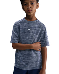 Junior Boys Nike Dri Fit Training Heather Short Sleeve Tshir
