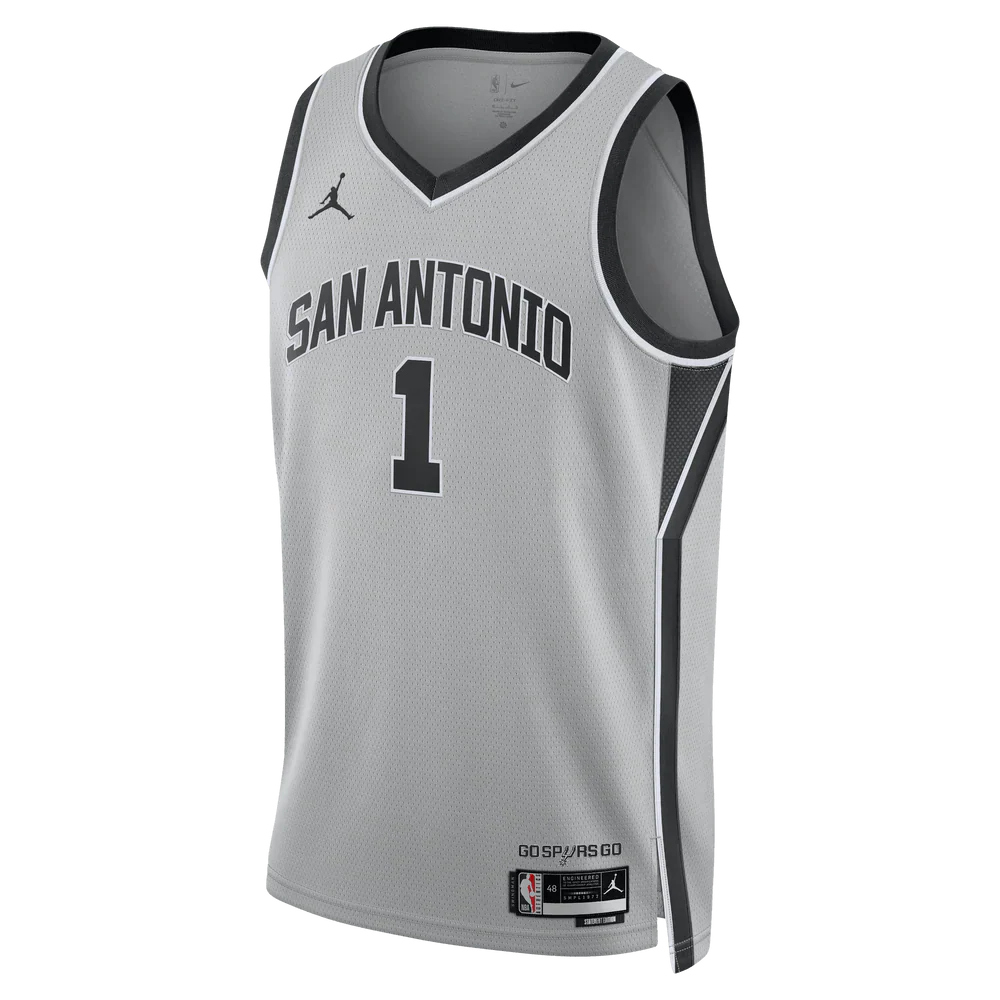Mens San Antonio Spurs Wembanyama Statement Replica Jersey