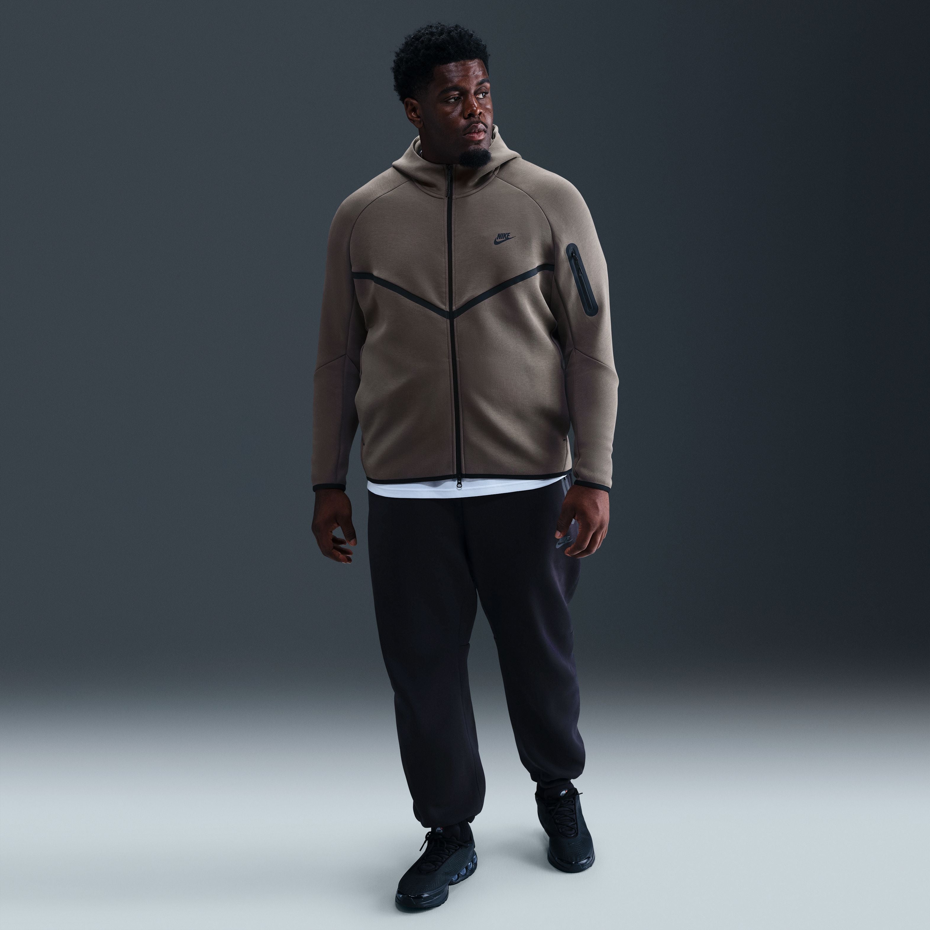 Mens Tech Fleece Full Zip Jacket